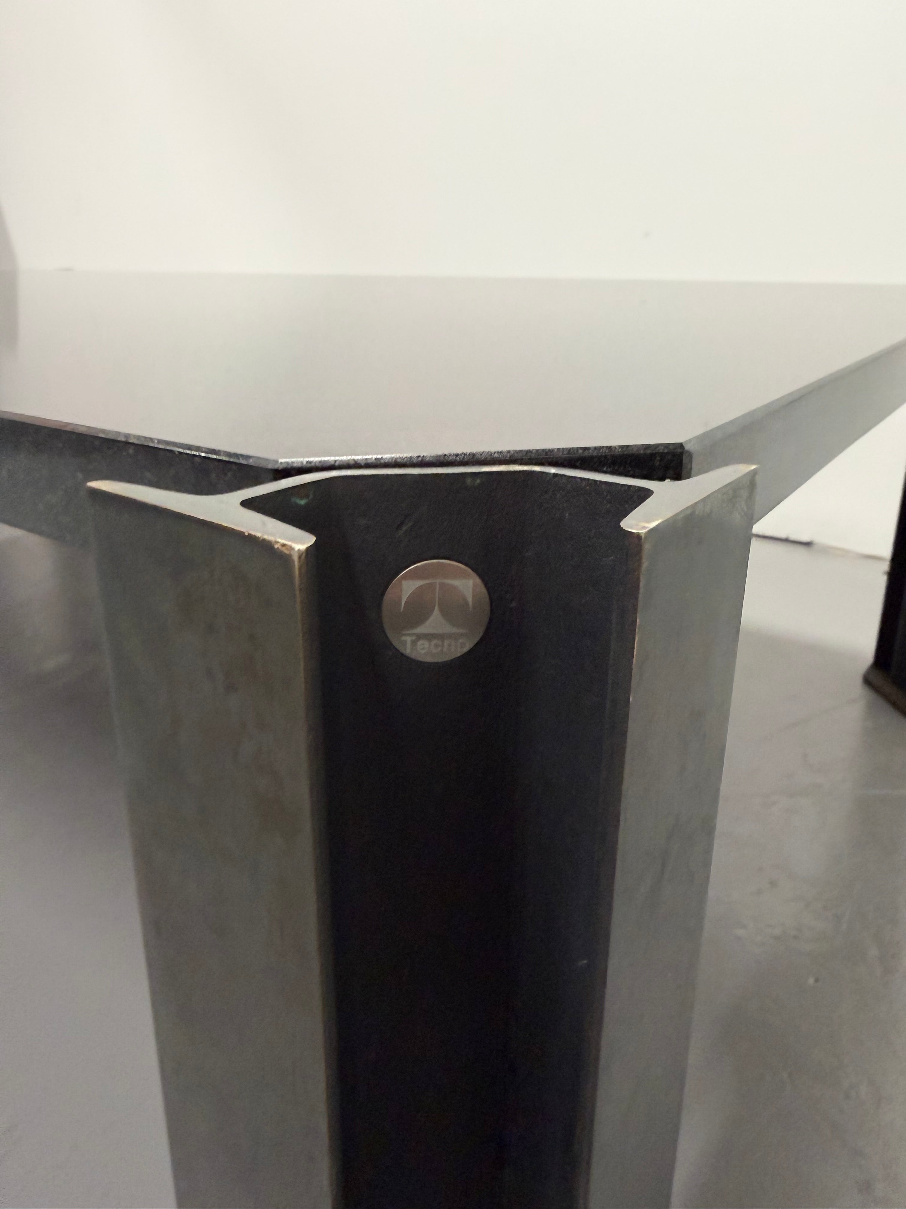 RARE Tecno Coffee Table by Osvaldo Borsani – 1970s Italian Modernist Design