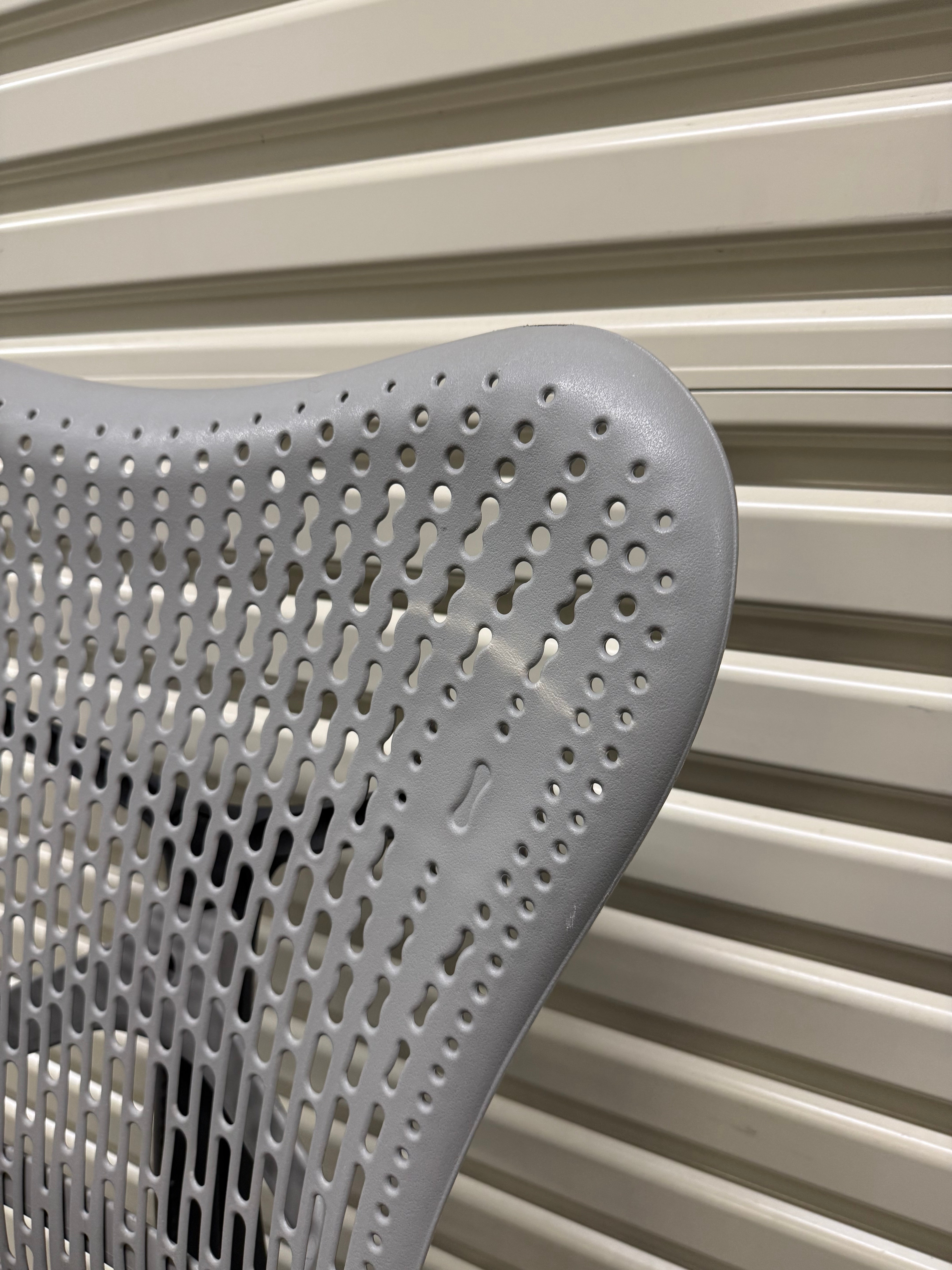 Herman Miller Mirra Office Chair - No Arms - Grey - Back tilt lock