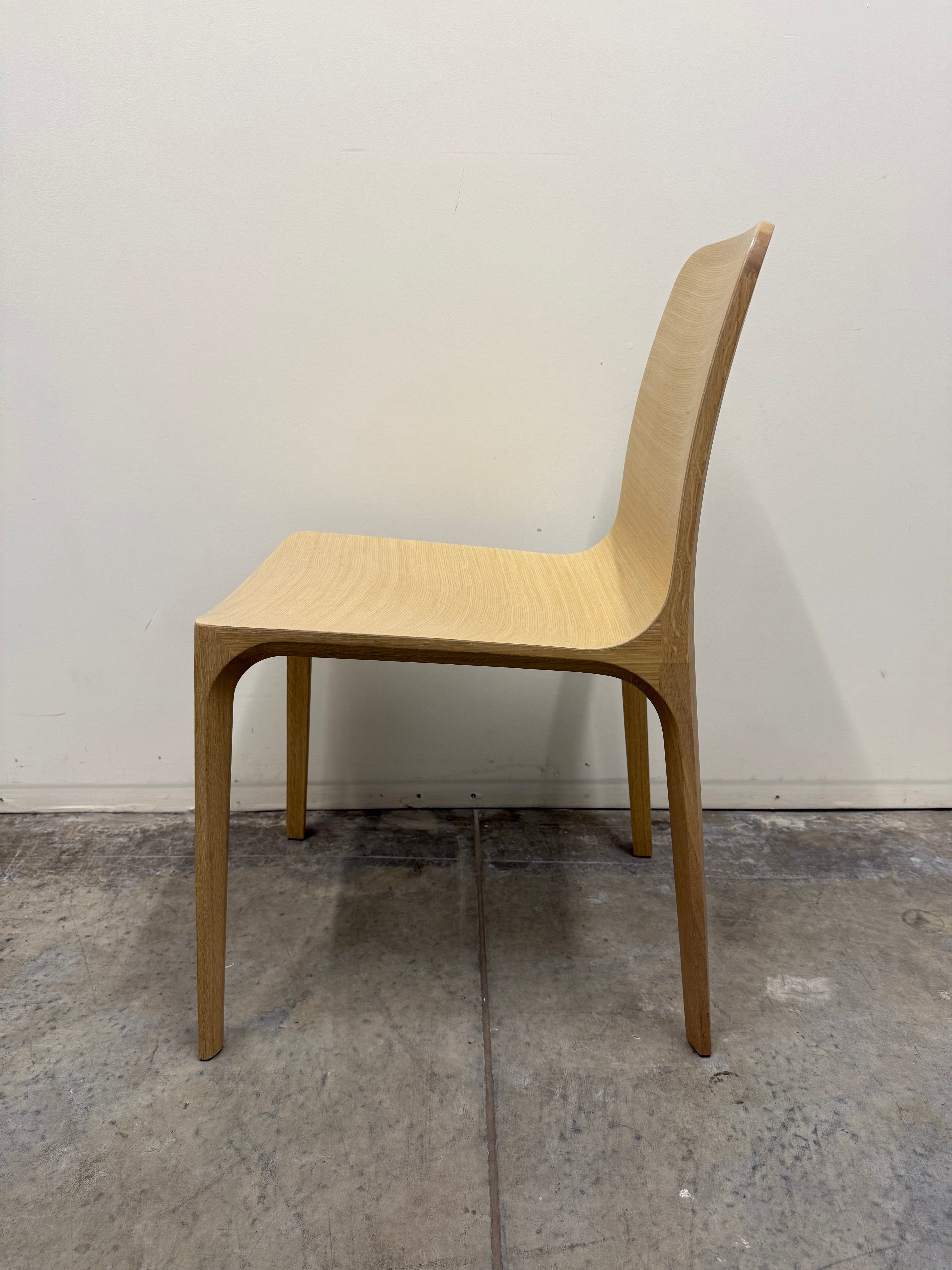 Pedrali Frida 752 Wooden Chair - Bleached Oak