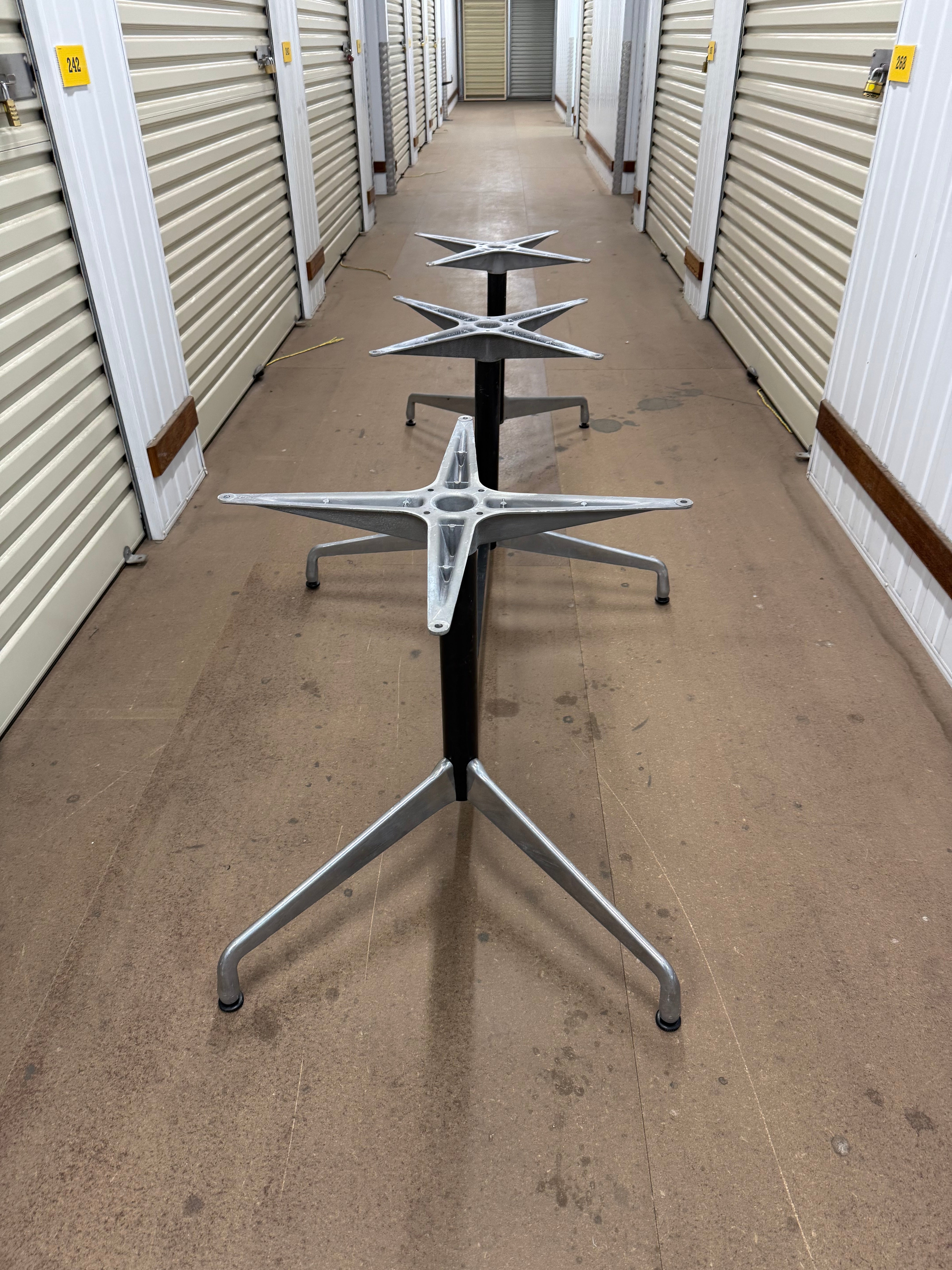 Original Herman Miller Eames 3-Segment Table Base / Meeting Table