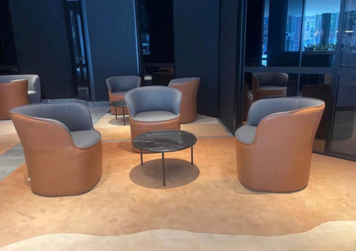 Jardan Pearl Lounge Chairs – Leather