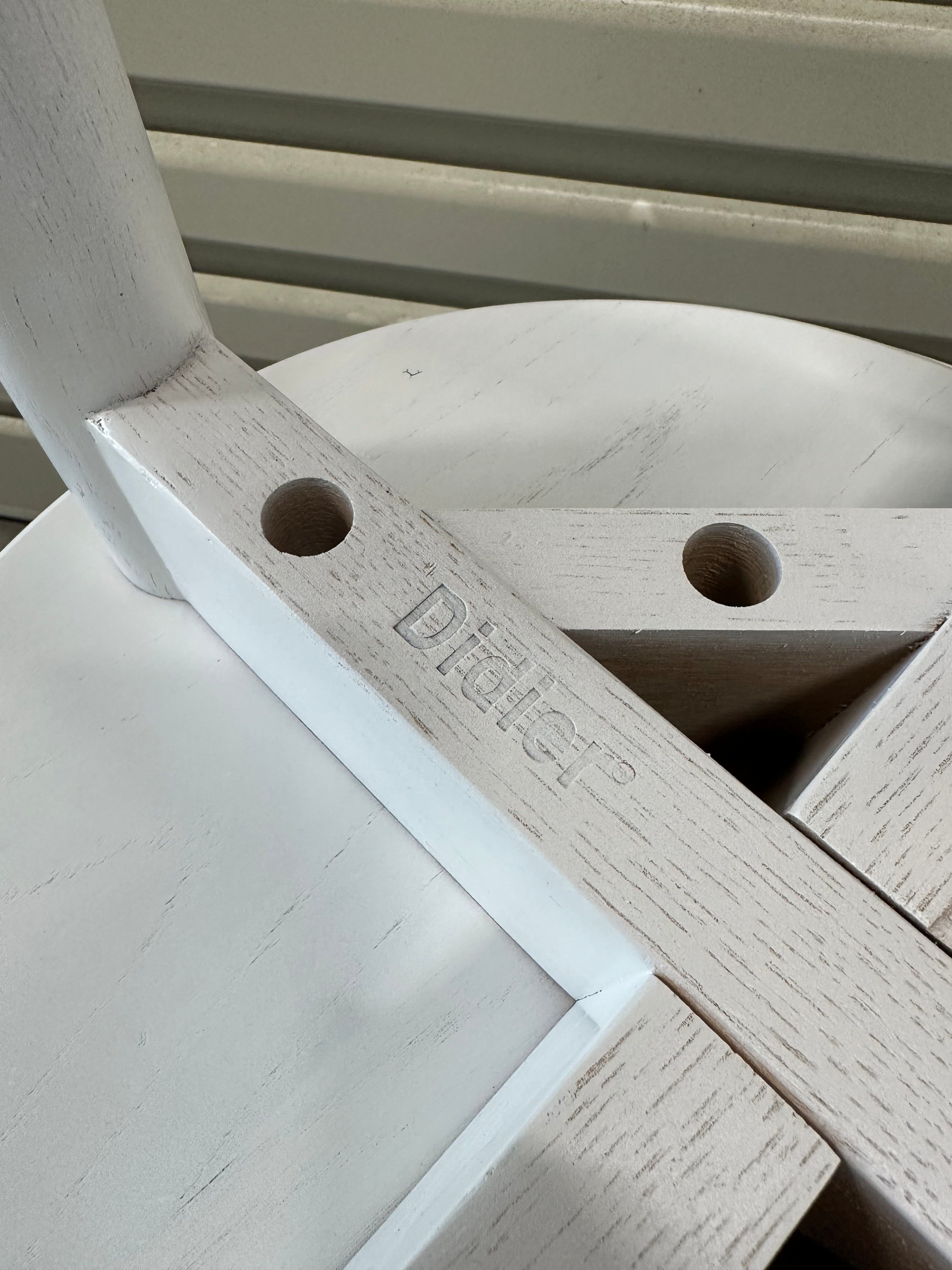 Fable Low Stool by Didier - White