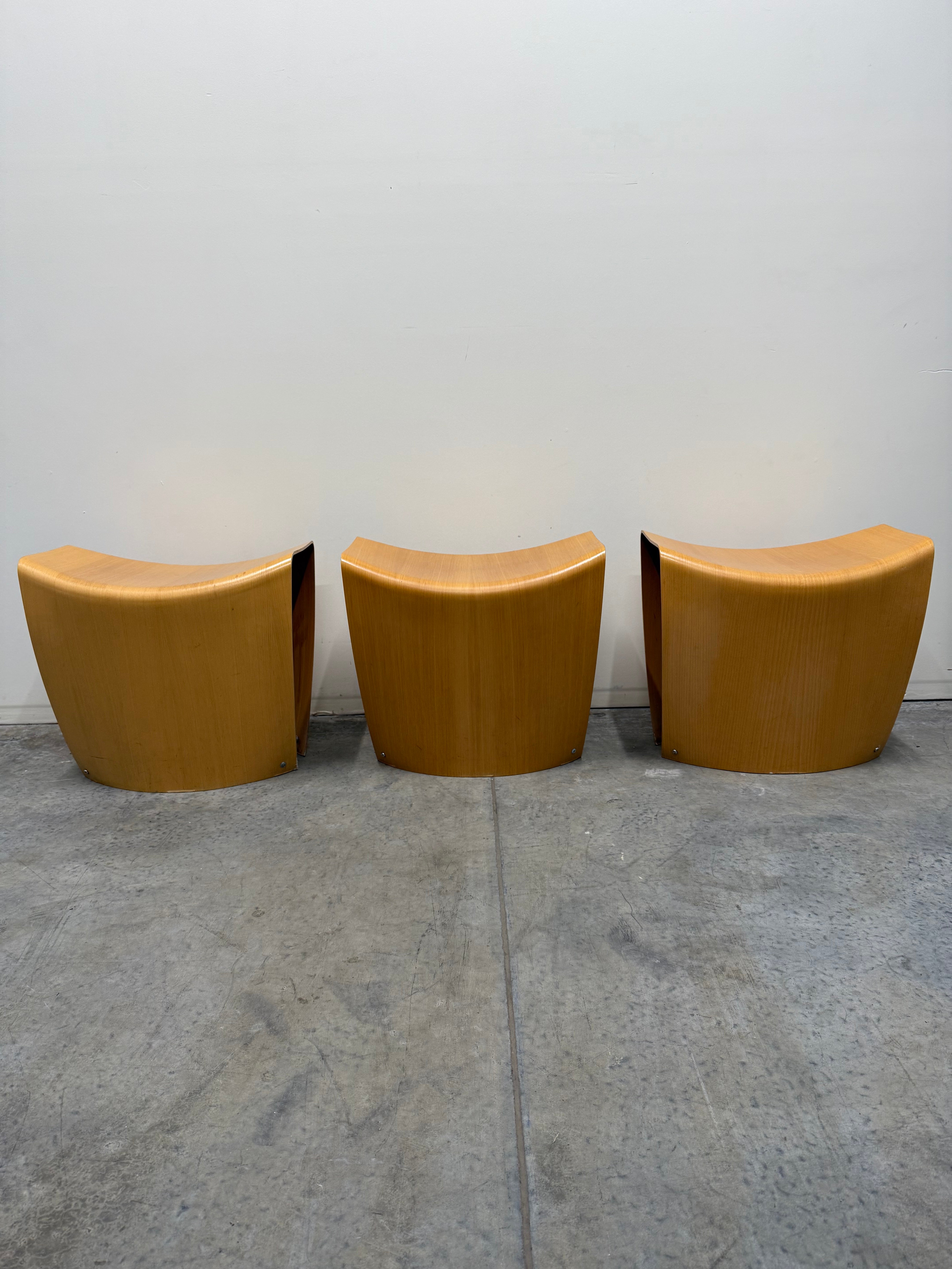 Original Vintage Gallery Stool by Hans Sandgren Jakobsen for Fredericia – Sculptural Danish Design