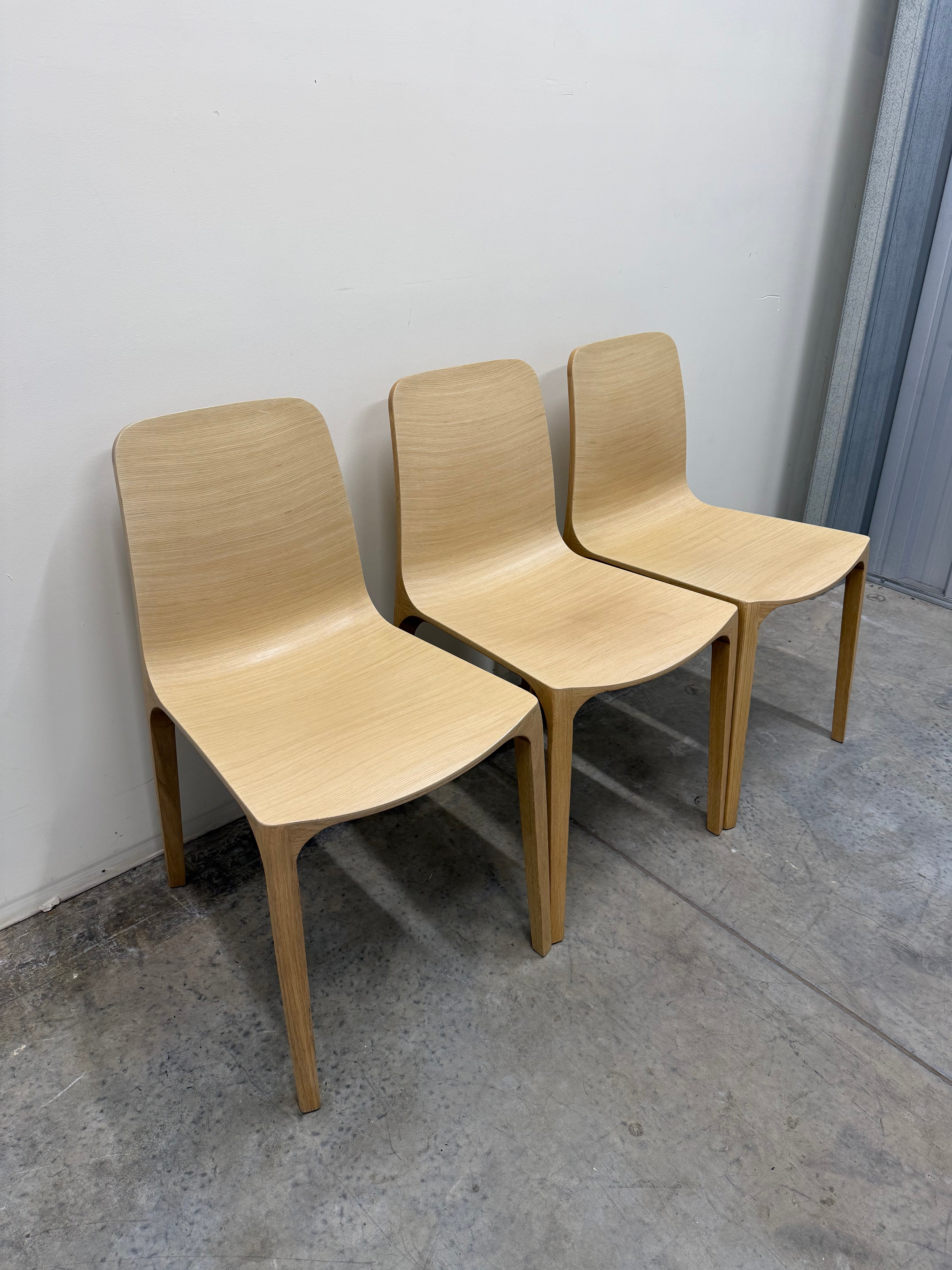 Pedrali Frida 752 Wooden Chair - Bleached Oak