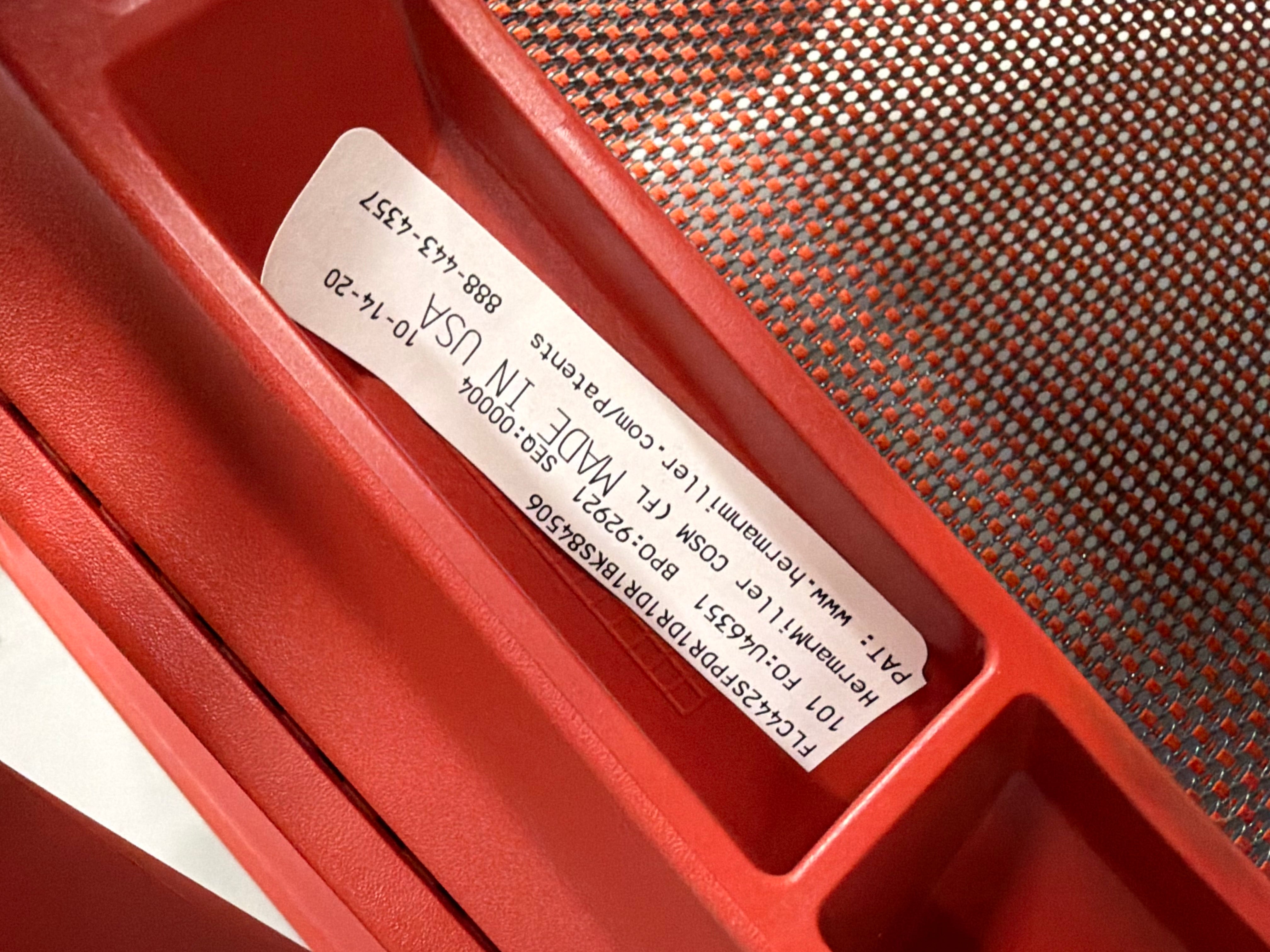 Herman Miller Cosm Task Chair – Low Back - Red