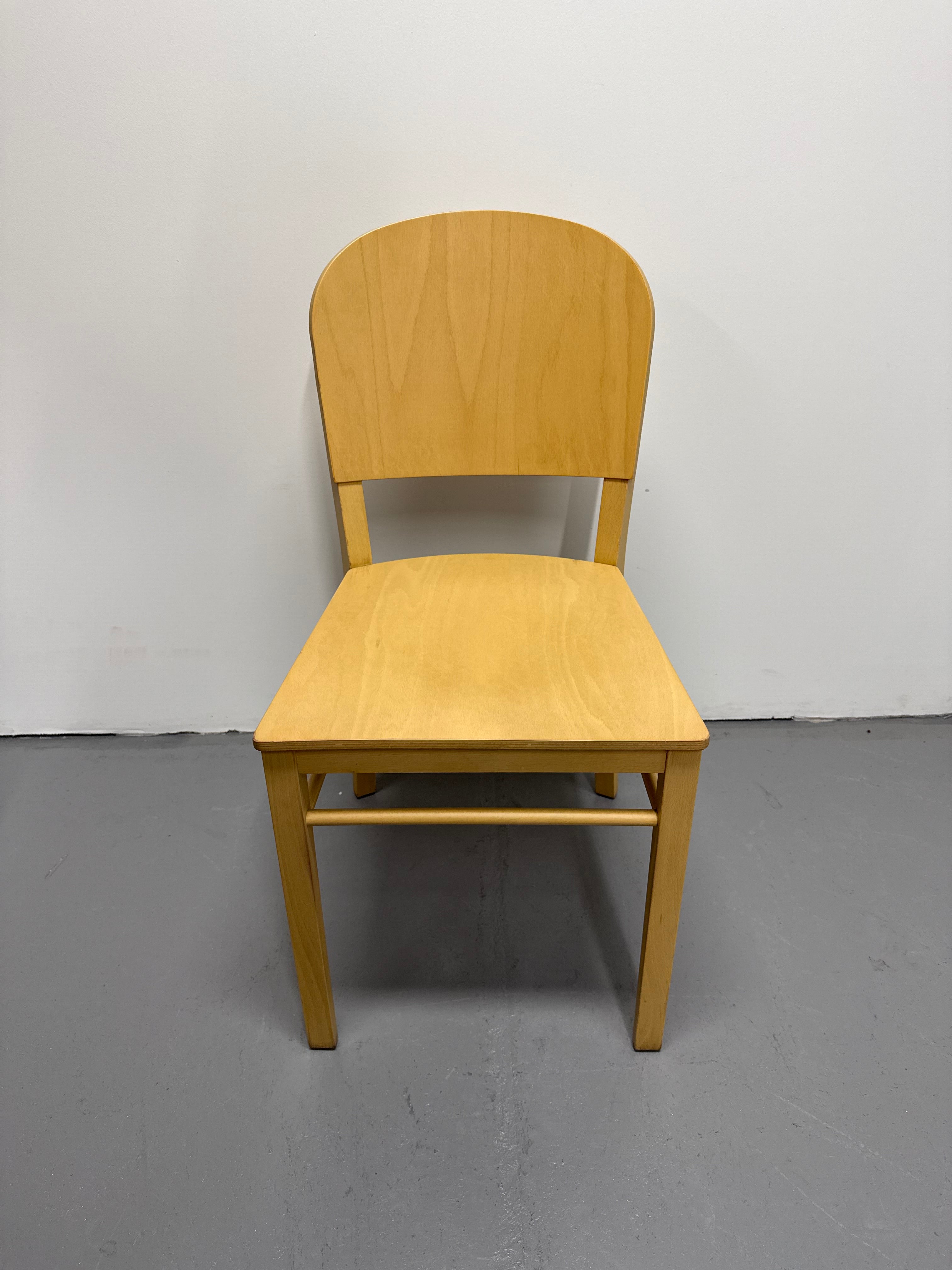 Billiani Aloe Dining Chair by Werther Toffoloni - Beechwood (Made in Italy)
