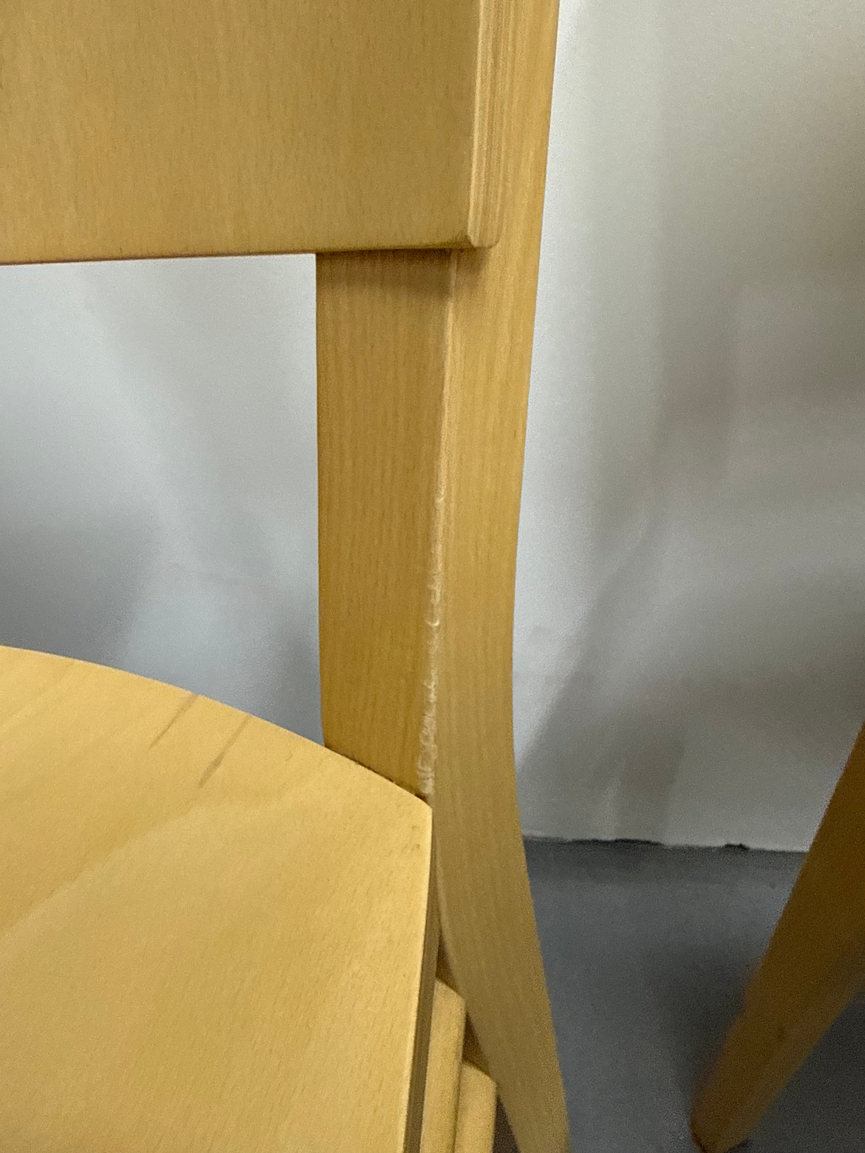 Billiani Aloe Dining Chair by Werther Toffoloni - Beechwood (Made in Italy)