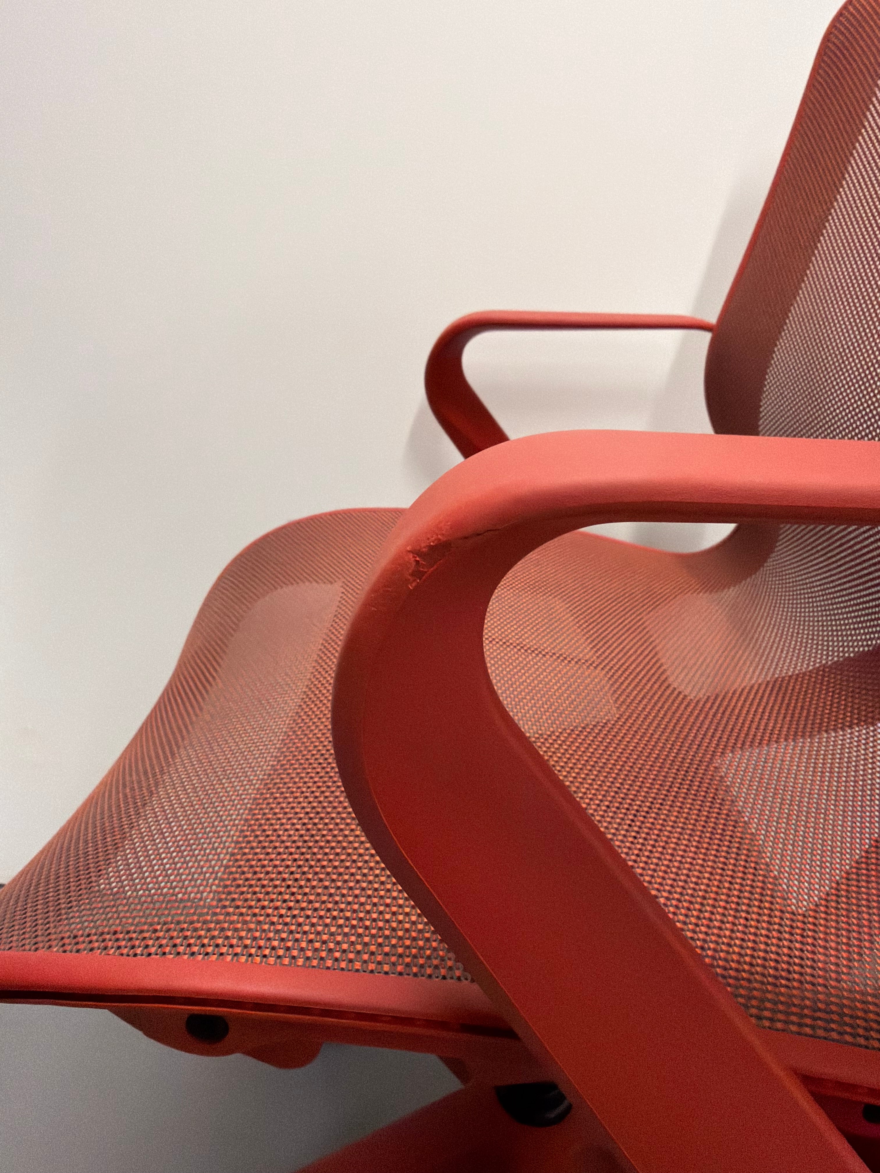 Herman Miller Cosm Task Chair – Low Back - Red