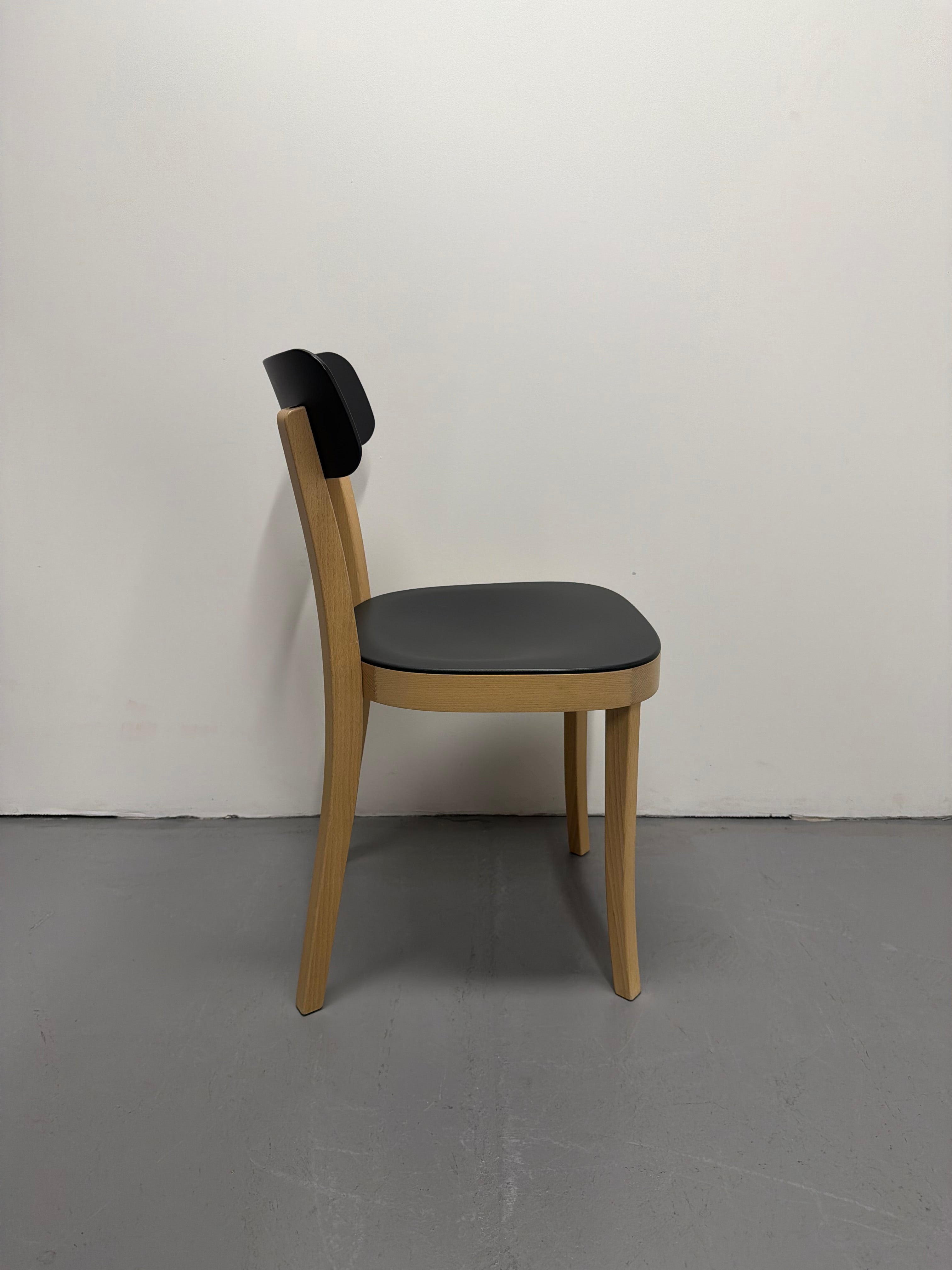 Vitra Basel Chair by Jasper Morrison – Black & Natural Wood