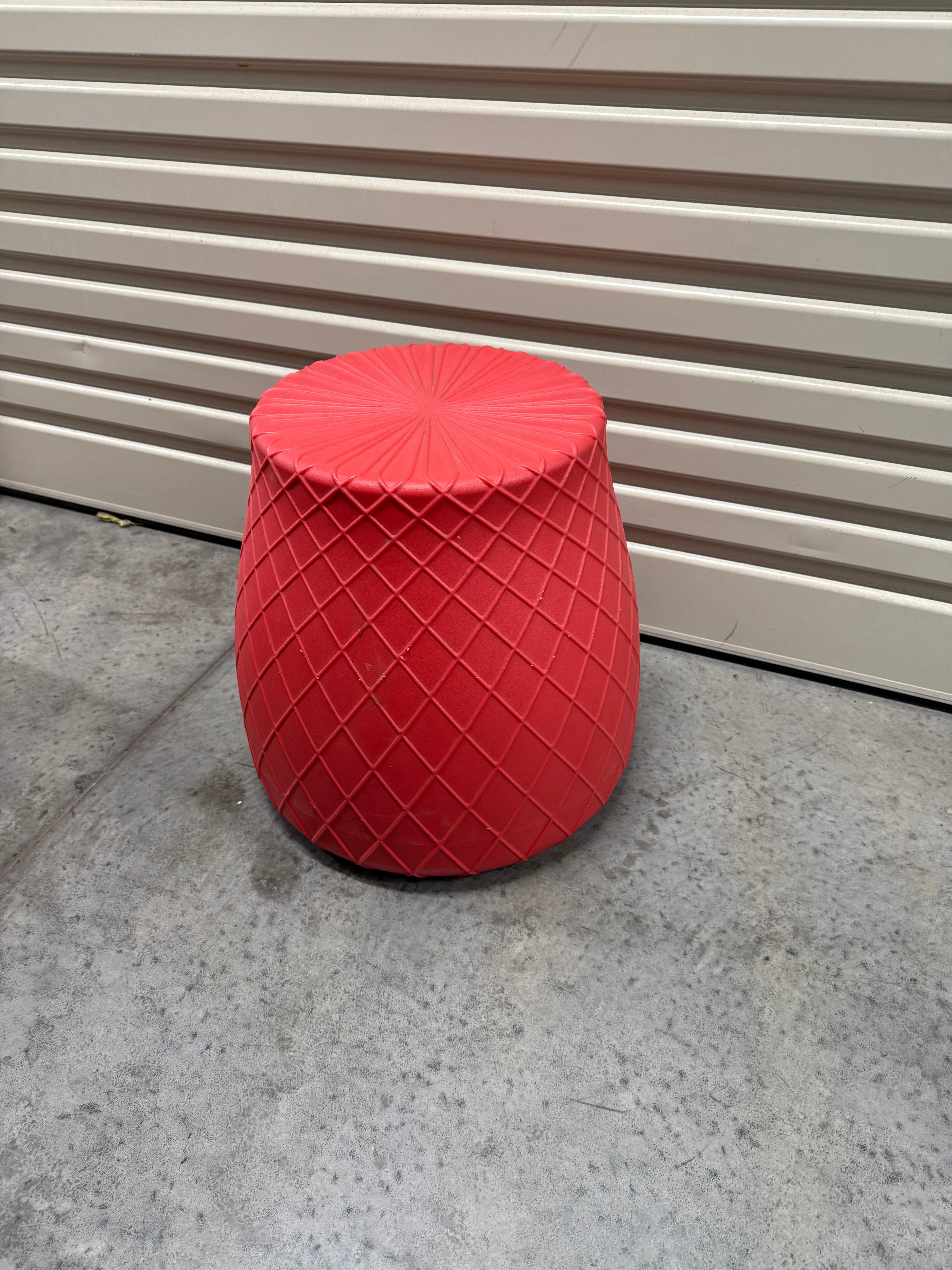 Panier Stool / Side Table – Helen Kontouris Design - Red