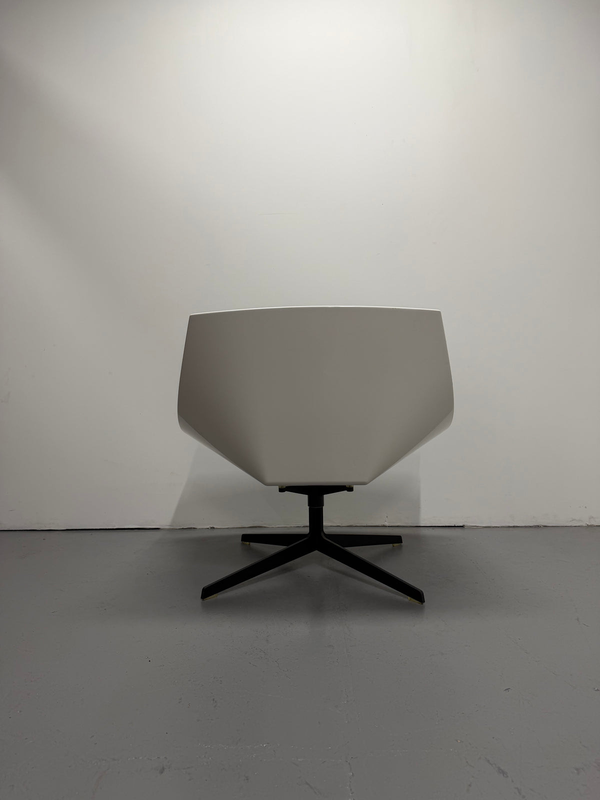 Fritz Hansen Space Lounge Chair by Jehs + Laub – White & Black