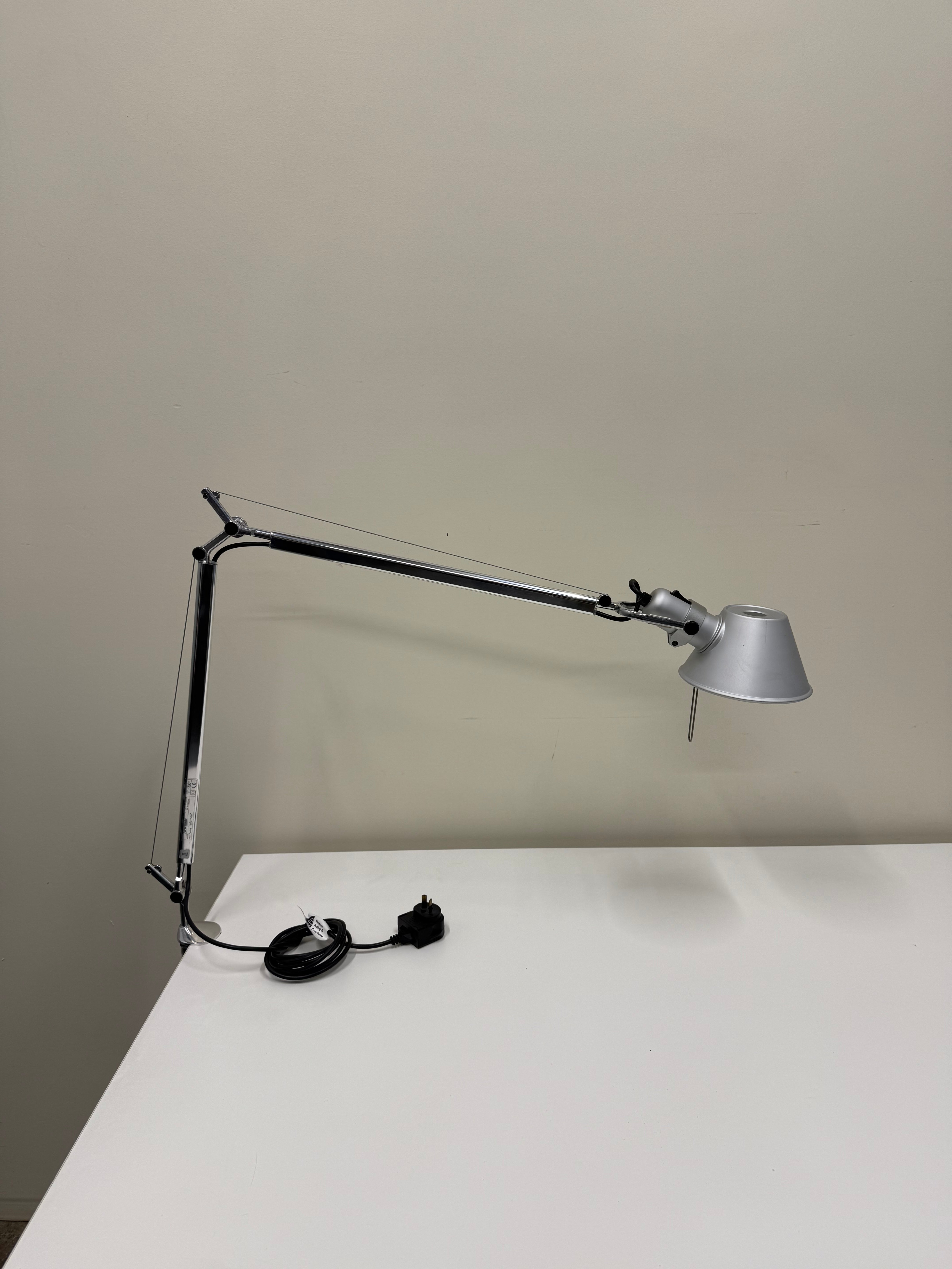 Tolomeo Desk Lamp for Artemide by De Lucchi and Fassina  – Desk Clamp Version