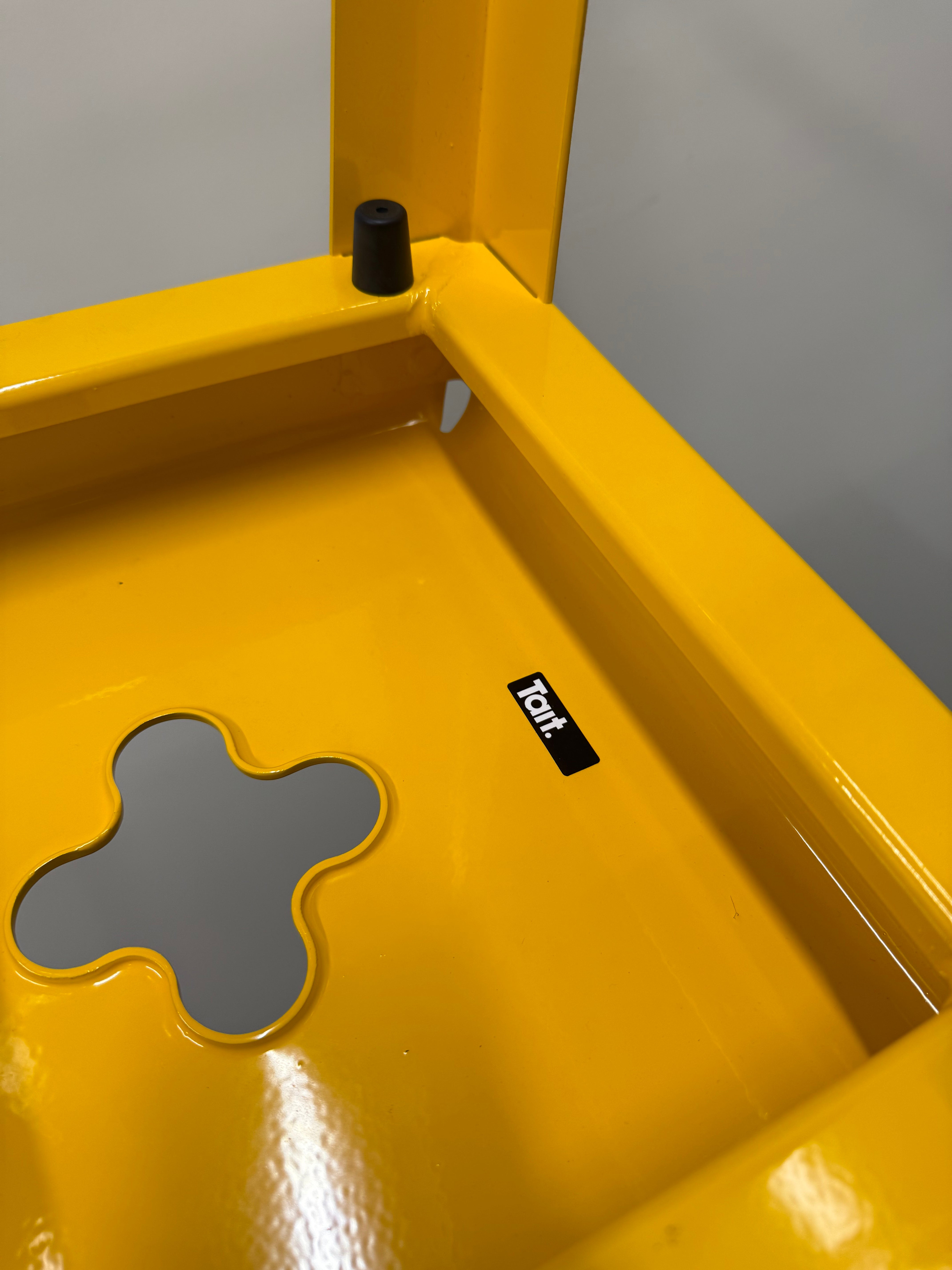 Tait Good One Barstool – Yellow Powder Coat Steel (Australian Made)