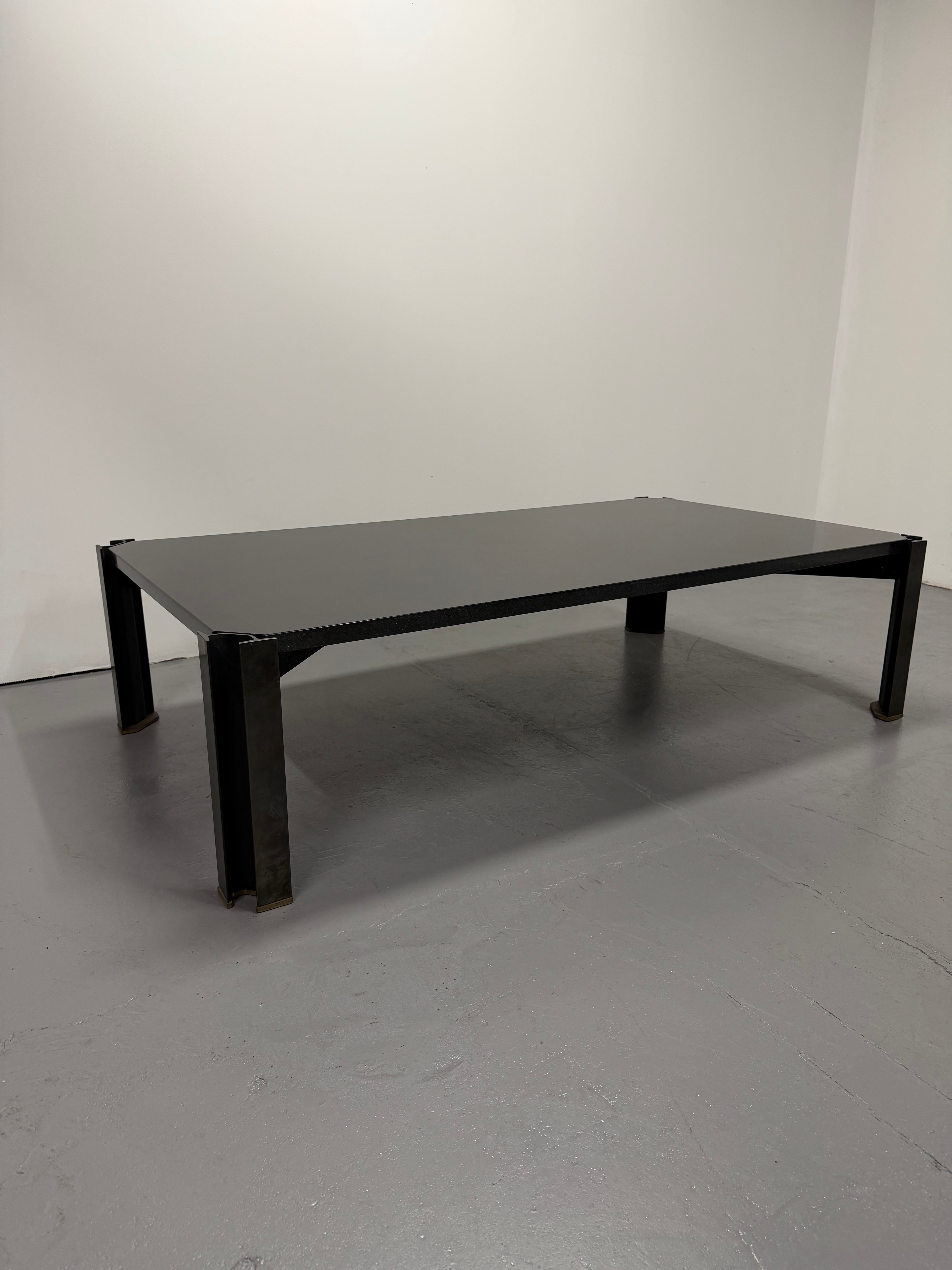 RARE Tecno Coffee Table by Osvaldo Borsani – 1970s Italian Modernist Design