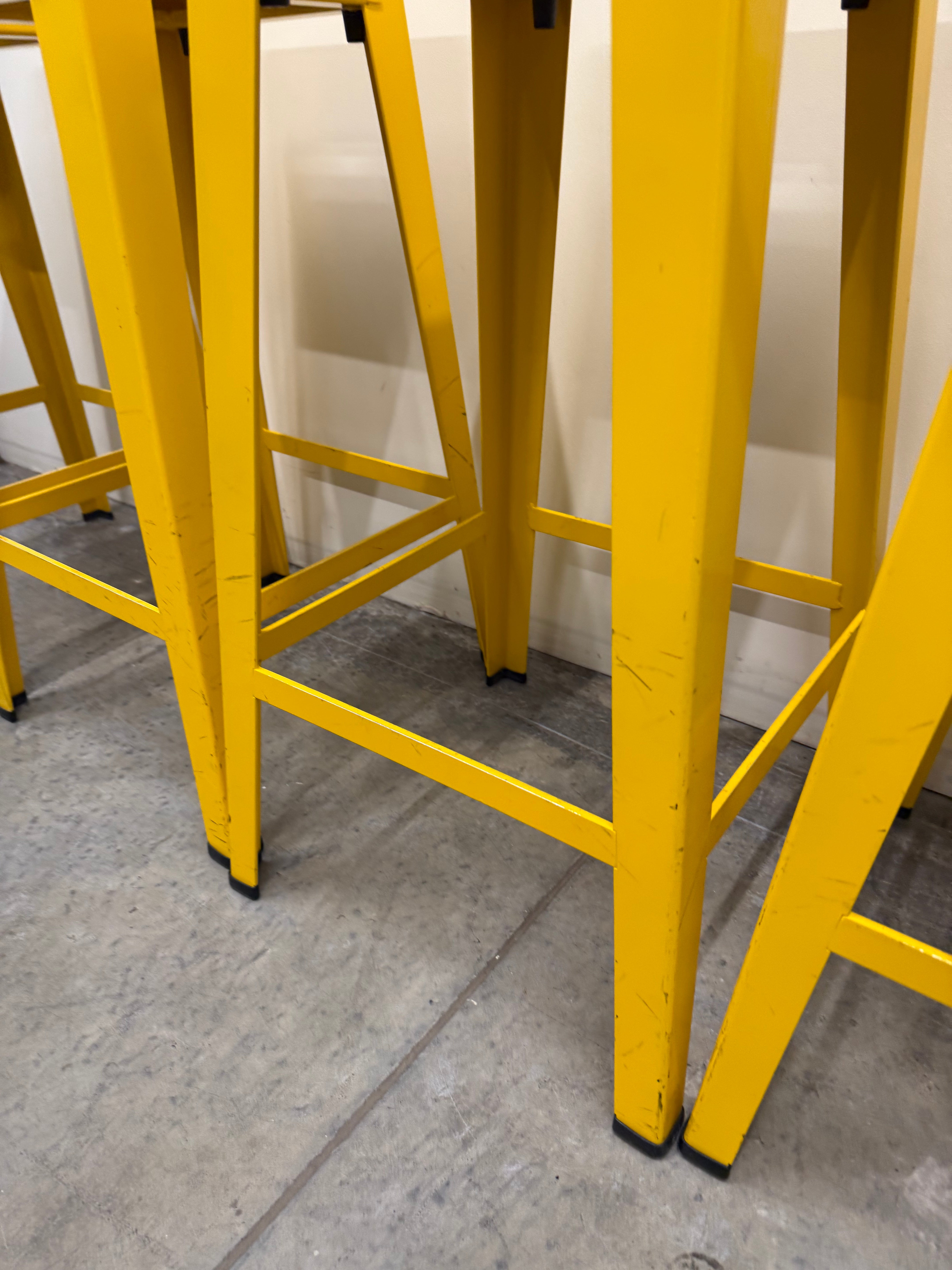 Tait Good One Barstool – Yellow Powder Coat Steel (Australian Made)