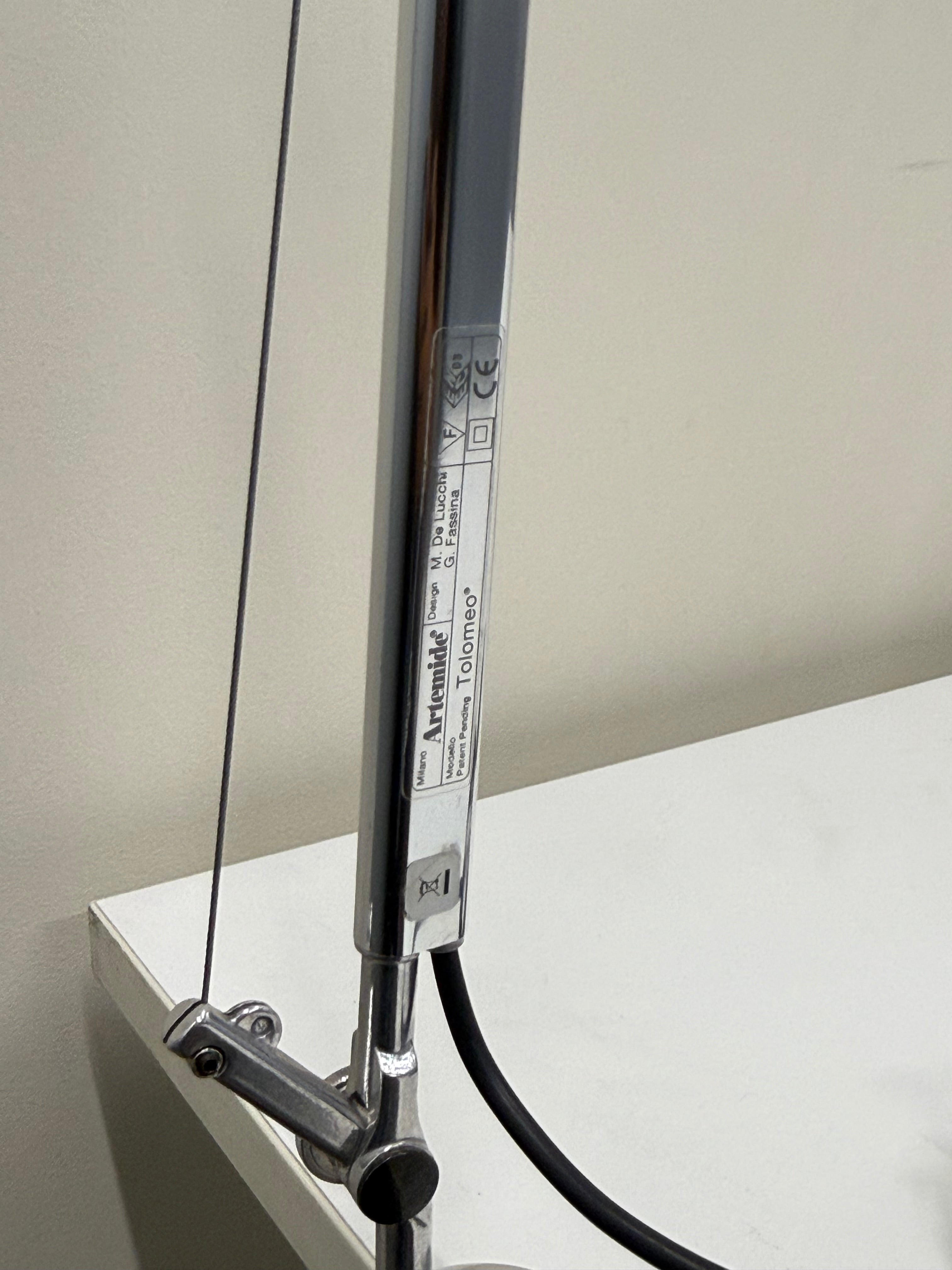 Tolomeo Desk Lamp for Artemide by De Lucchi and Fassina  – Desk Clamp Version