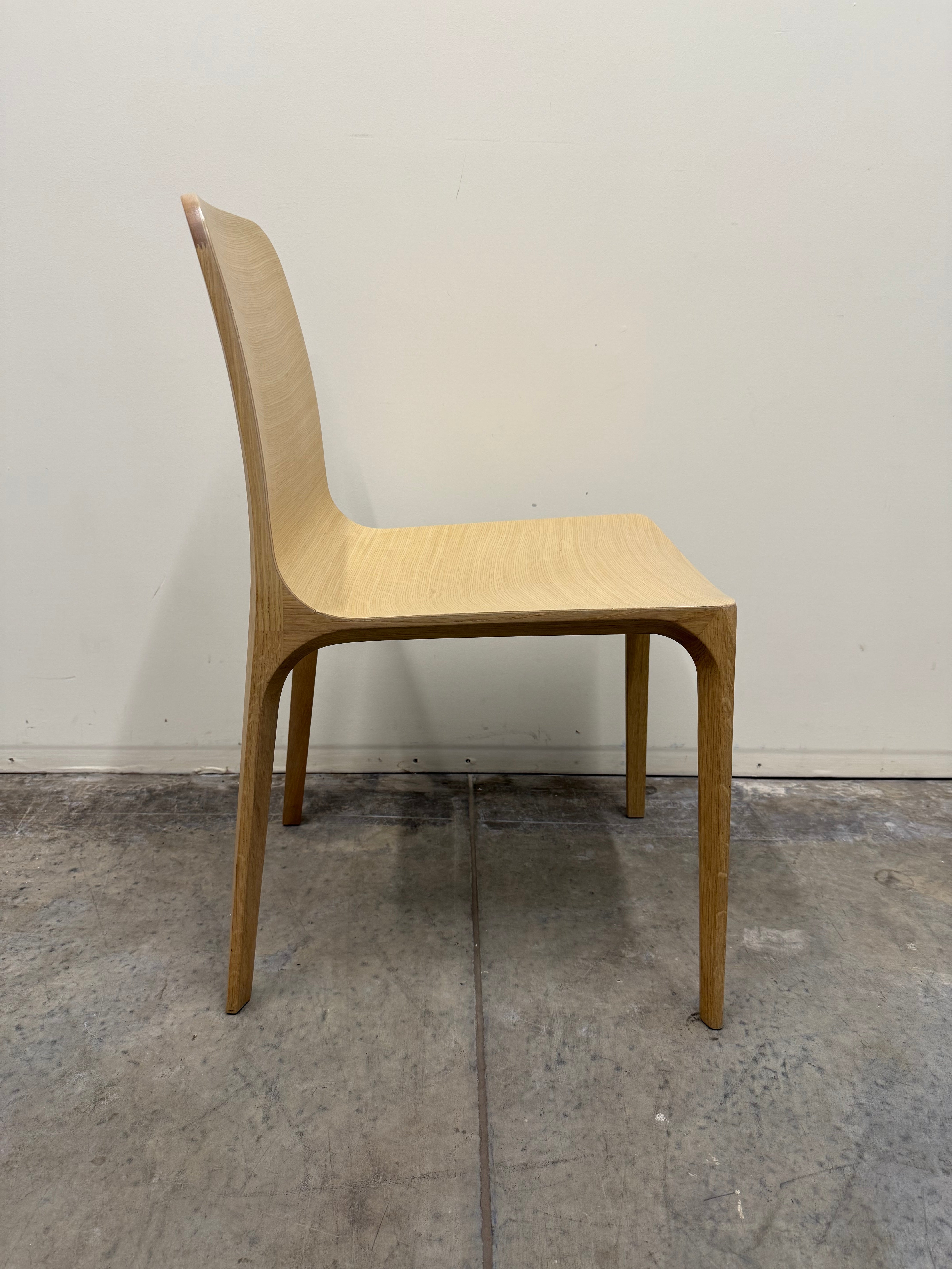 Pedrali Frida 752 Wooden Chair - Bleached Oak