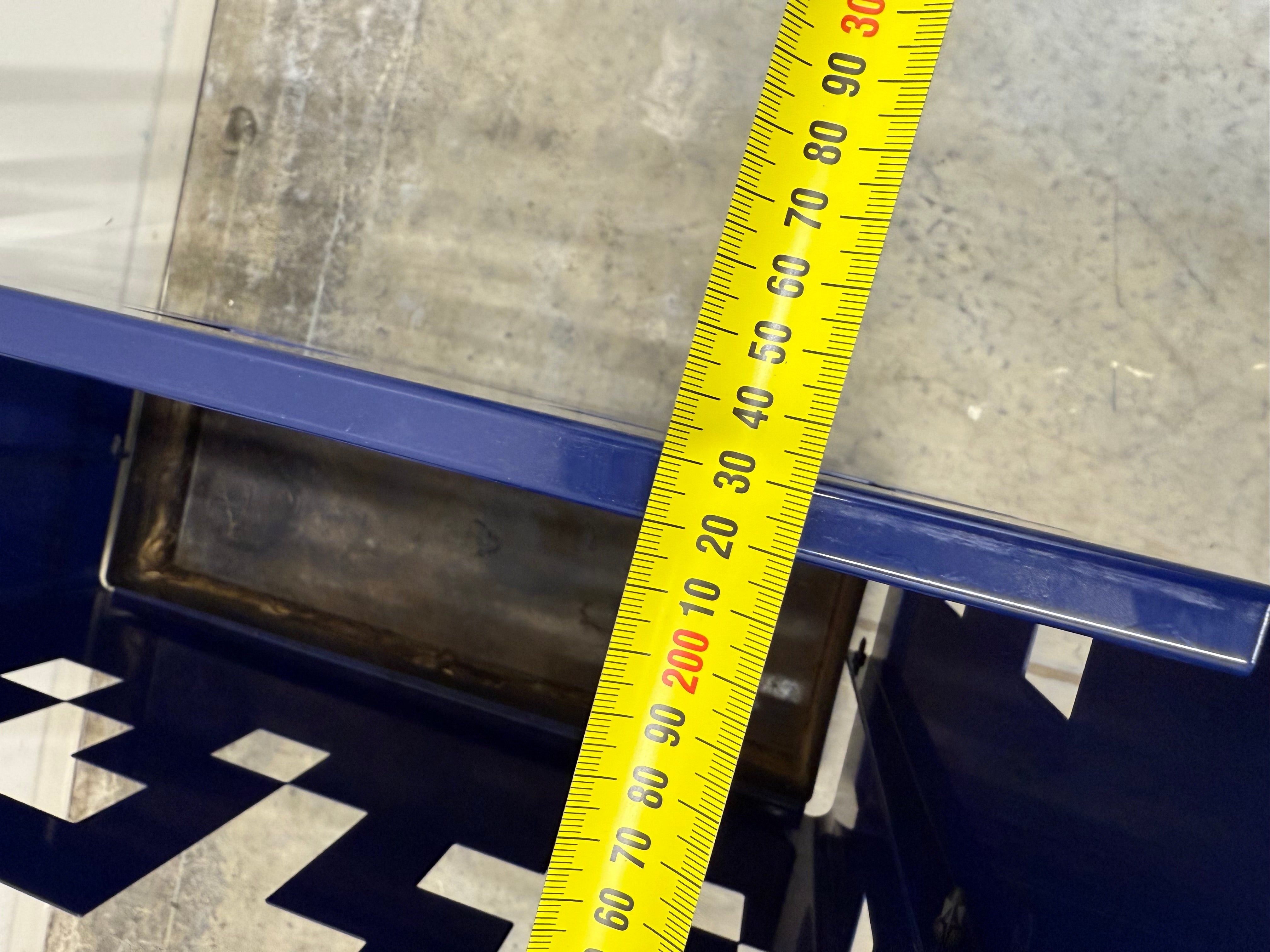 Tait Planter Box Garden Wall – Vertical Planter (Blue and White)