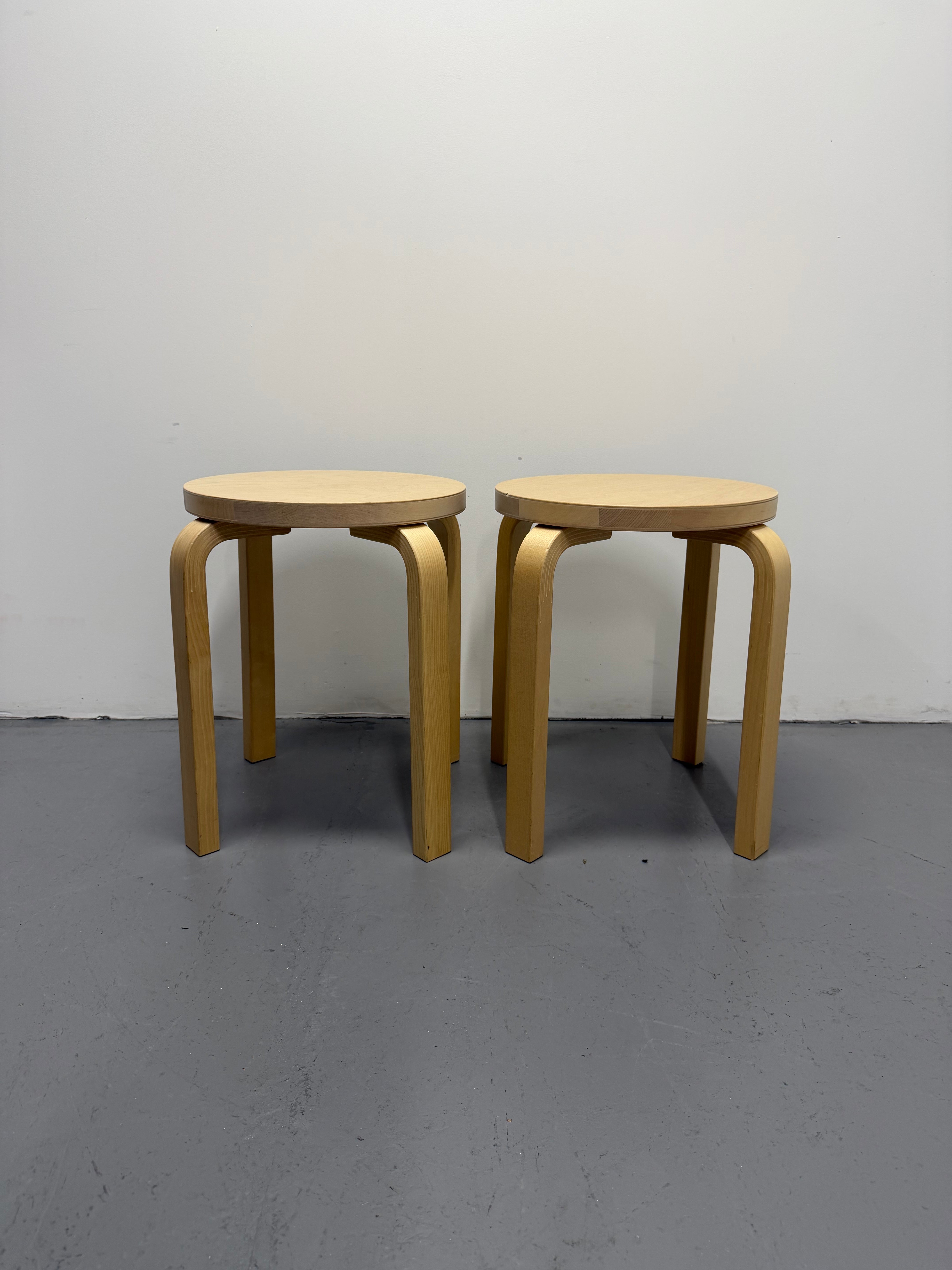 Artek Stool 60 by Alvar Aalto – Natural Birch