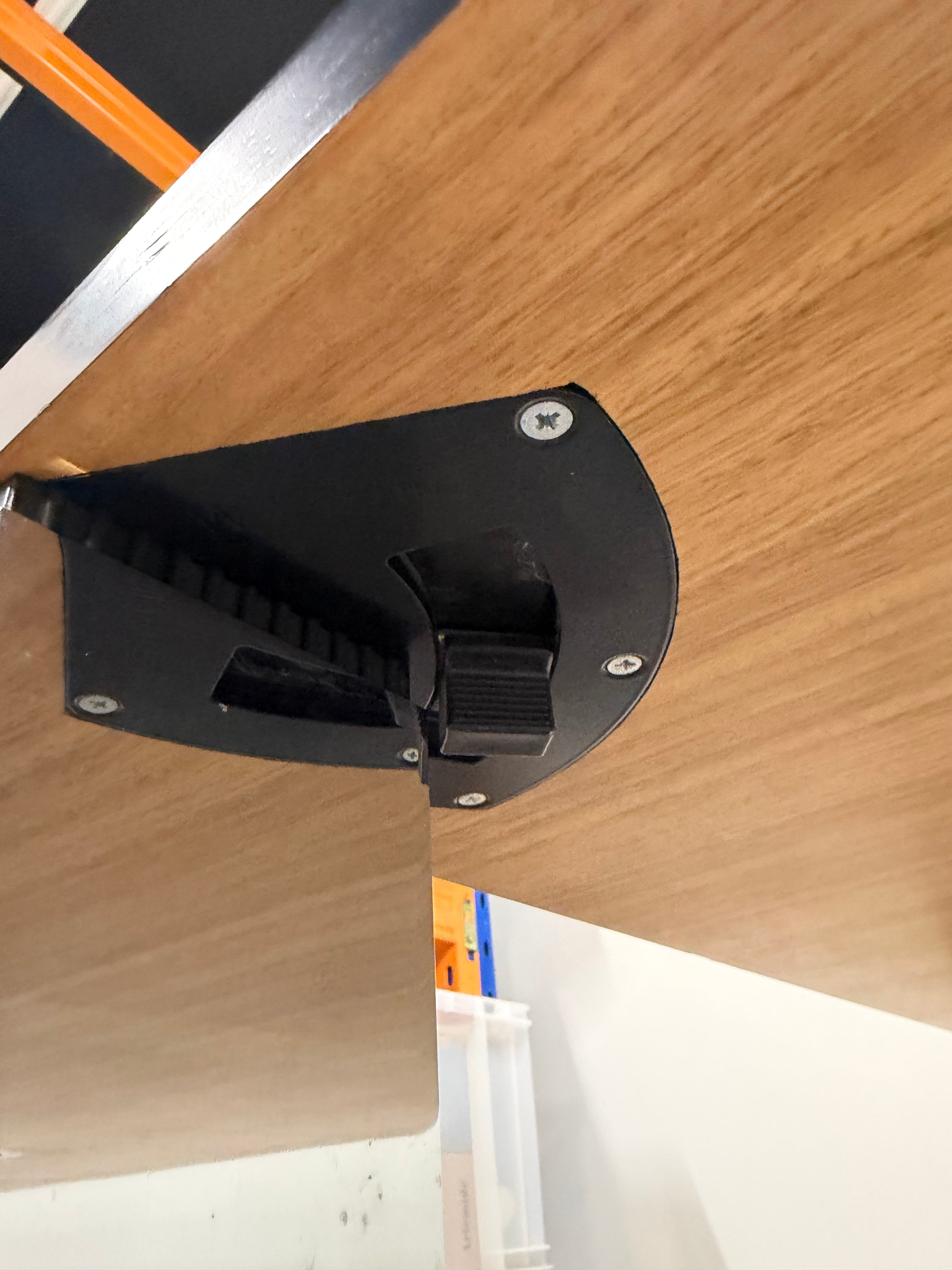 Wilkhahn CEO Boardroom Table - 2600 × 1000 mm (Black Nero Veneer)