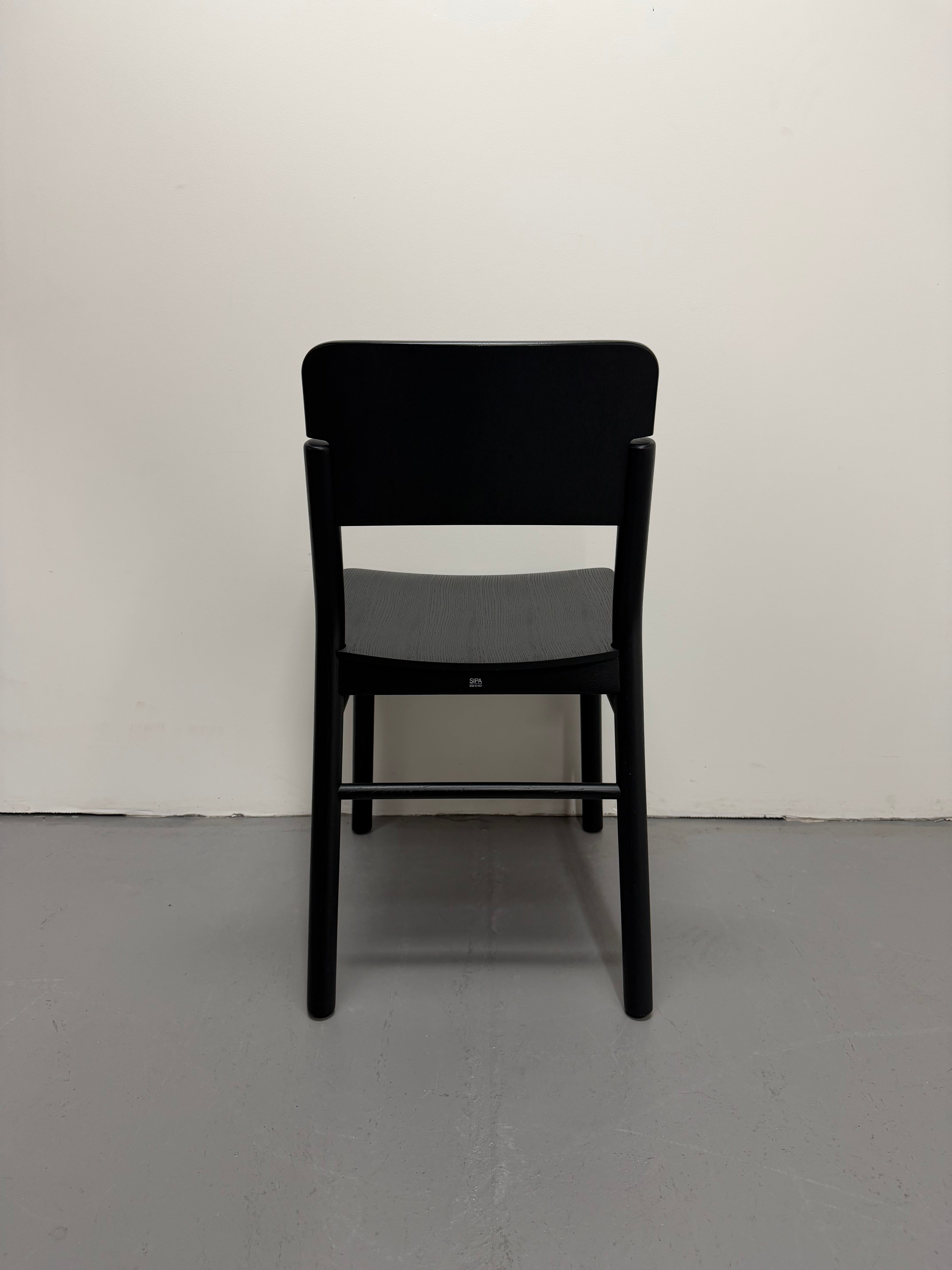 Pop Chair by SIPA – Black (Made in Italy)