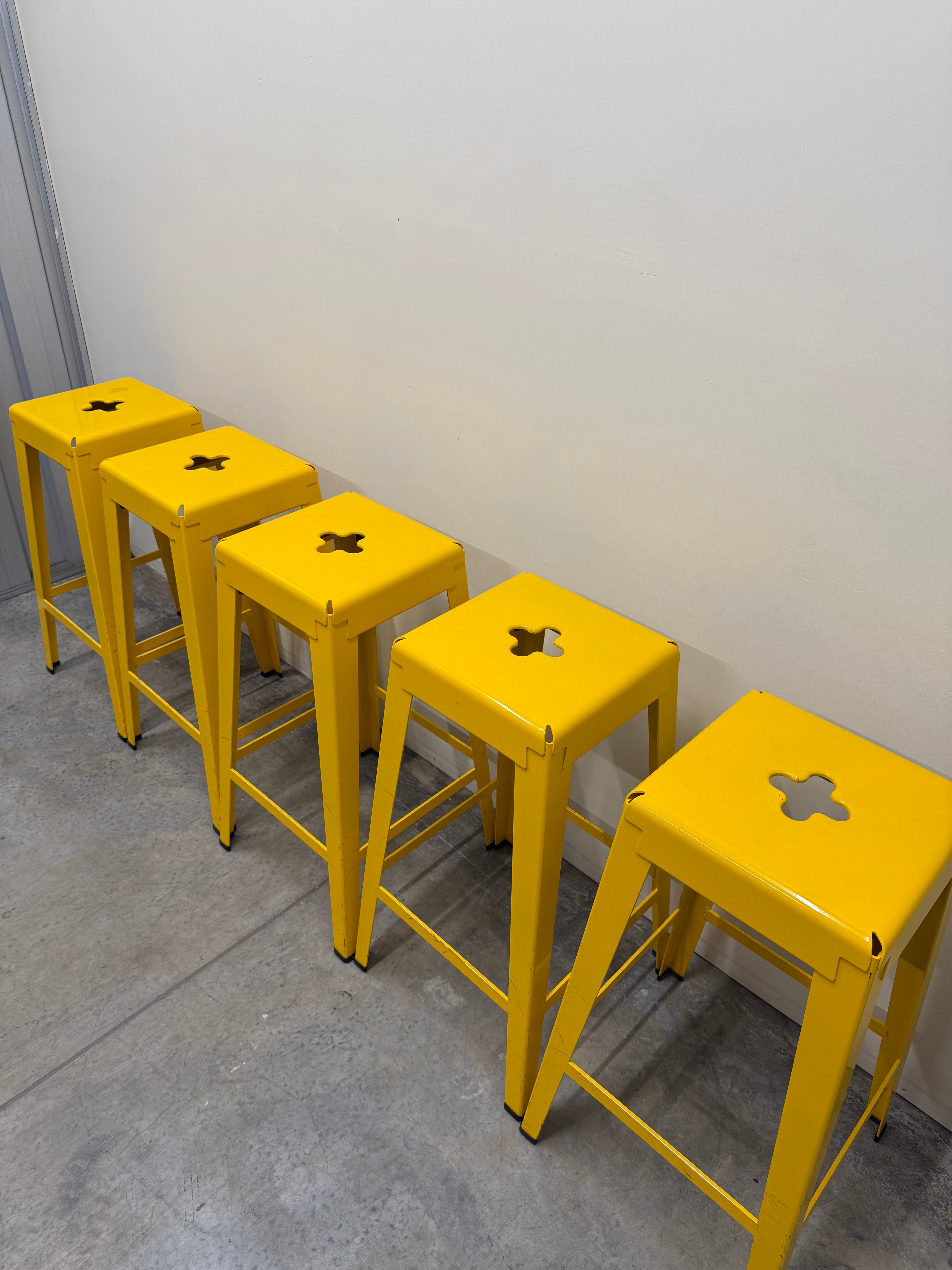 Tait Good One Barstool – Yellow Powder Coat Steel (Australian Made)