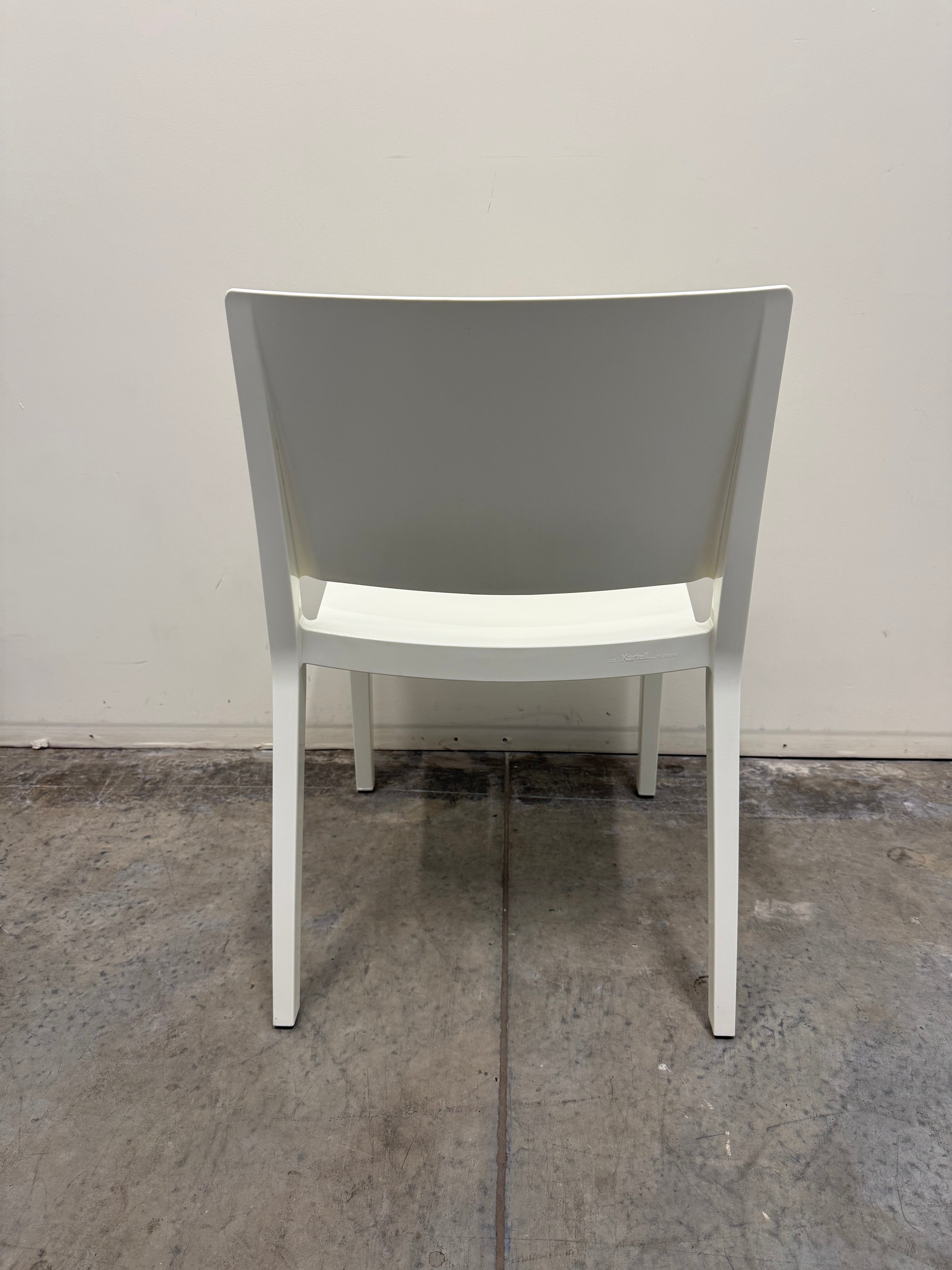Kartell Lizz Chair – Designed by Piero Lissoni (White)