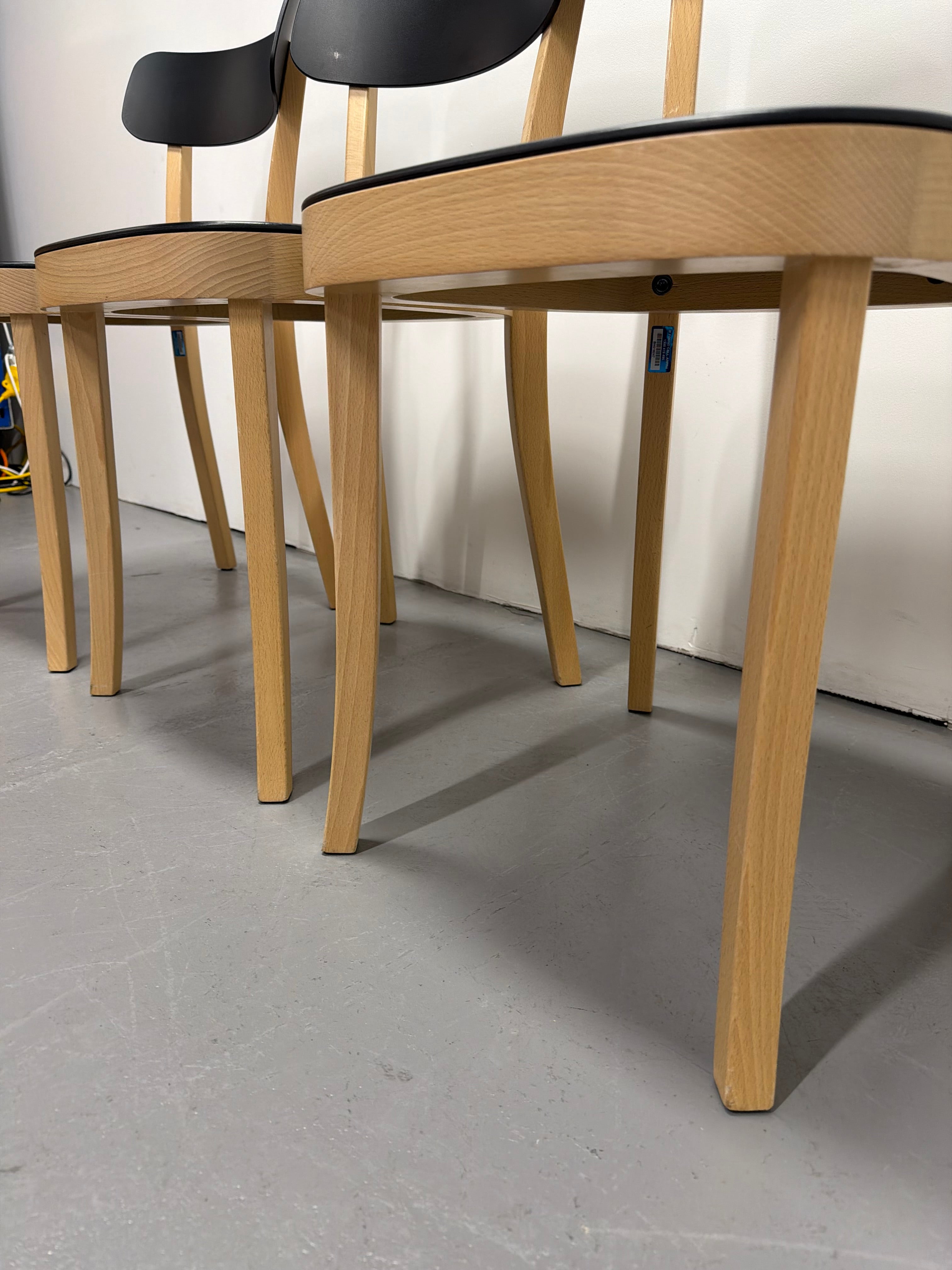 Vitra Basel Chair by Jasper Morrison – Black & Natural Wood