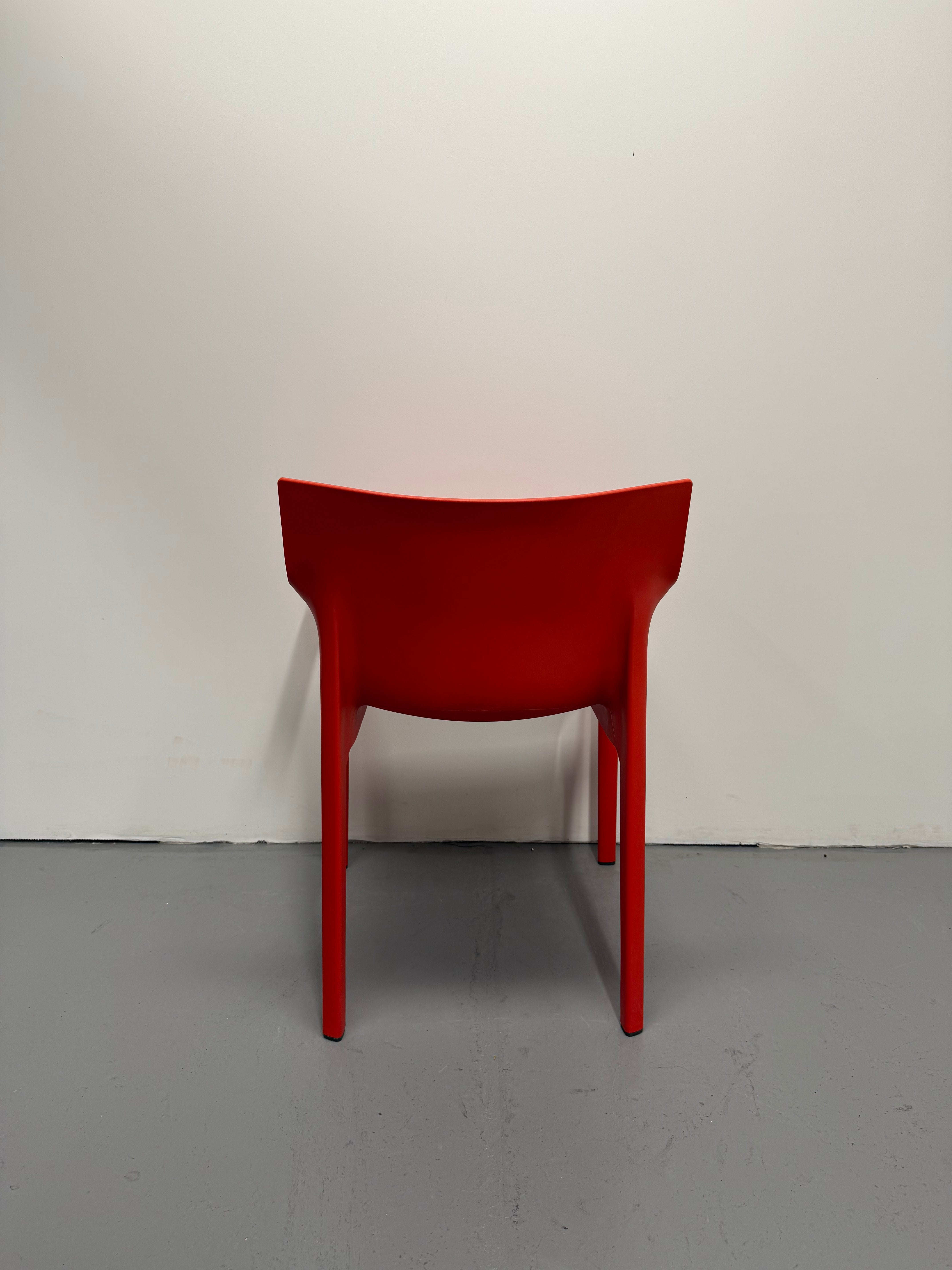 Segis Poppy Star Outdoor Chair – Red (4-Leg Base)