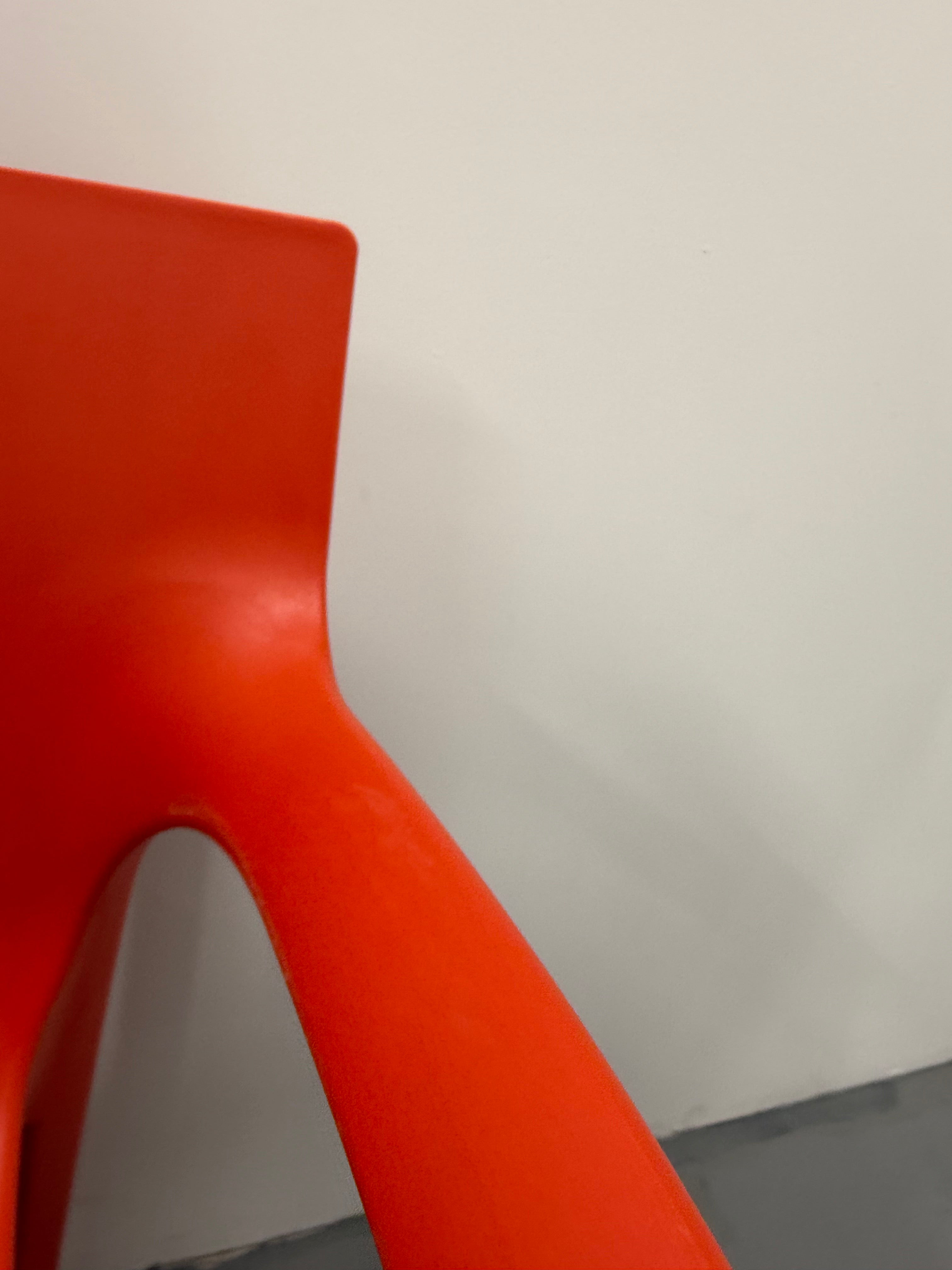 Segis Poppy Star Outdoor Chair – Red (4-Leg Base)