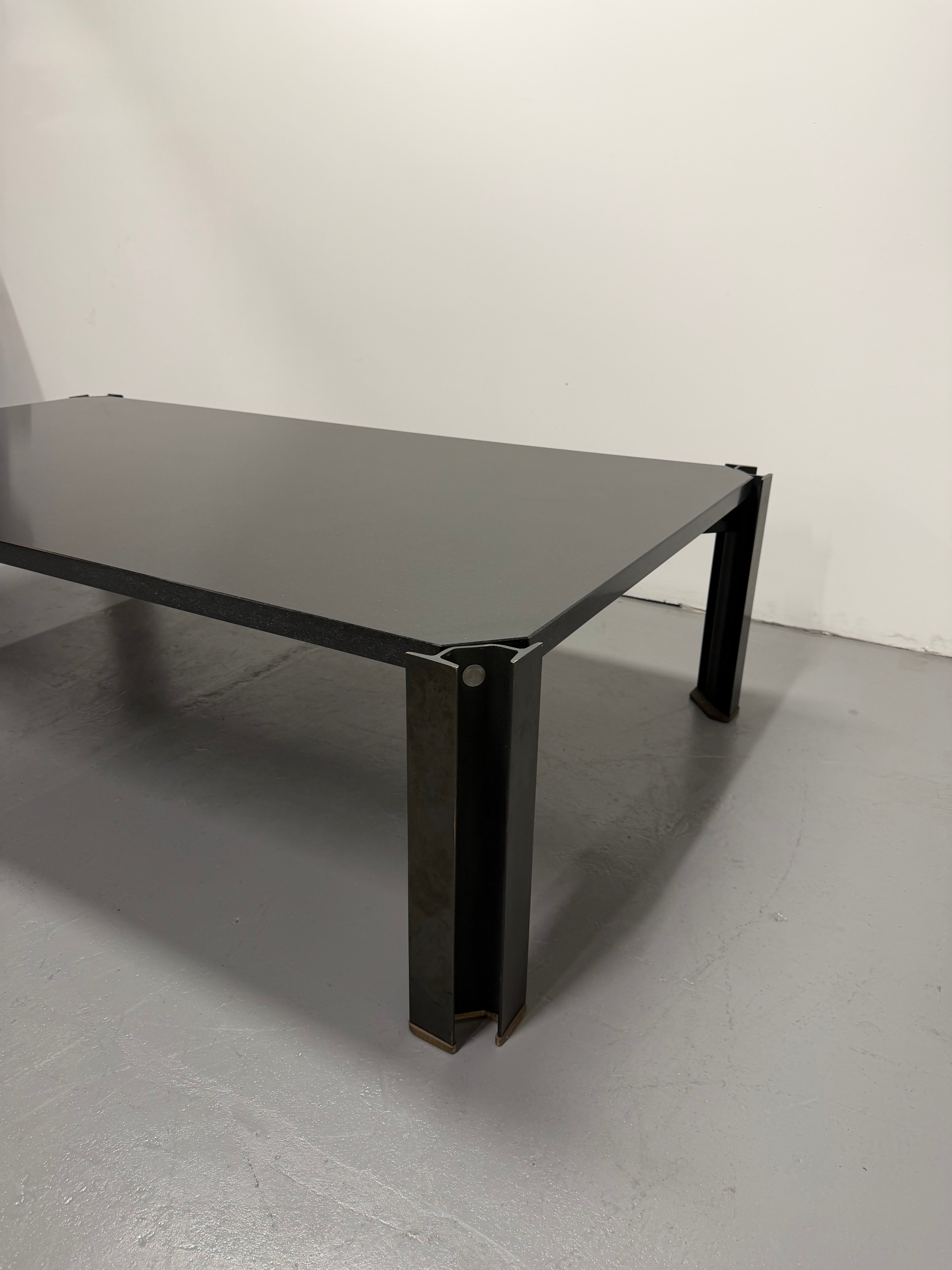 RARE Tecno Coffee Table by Osvaldo Borsani – 1970s Italian Modernist Design