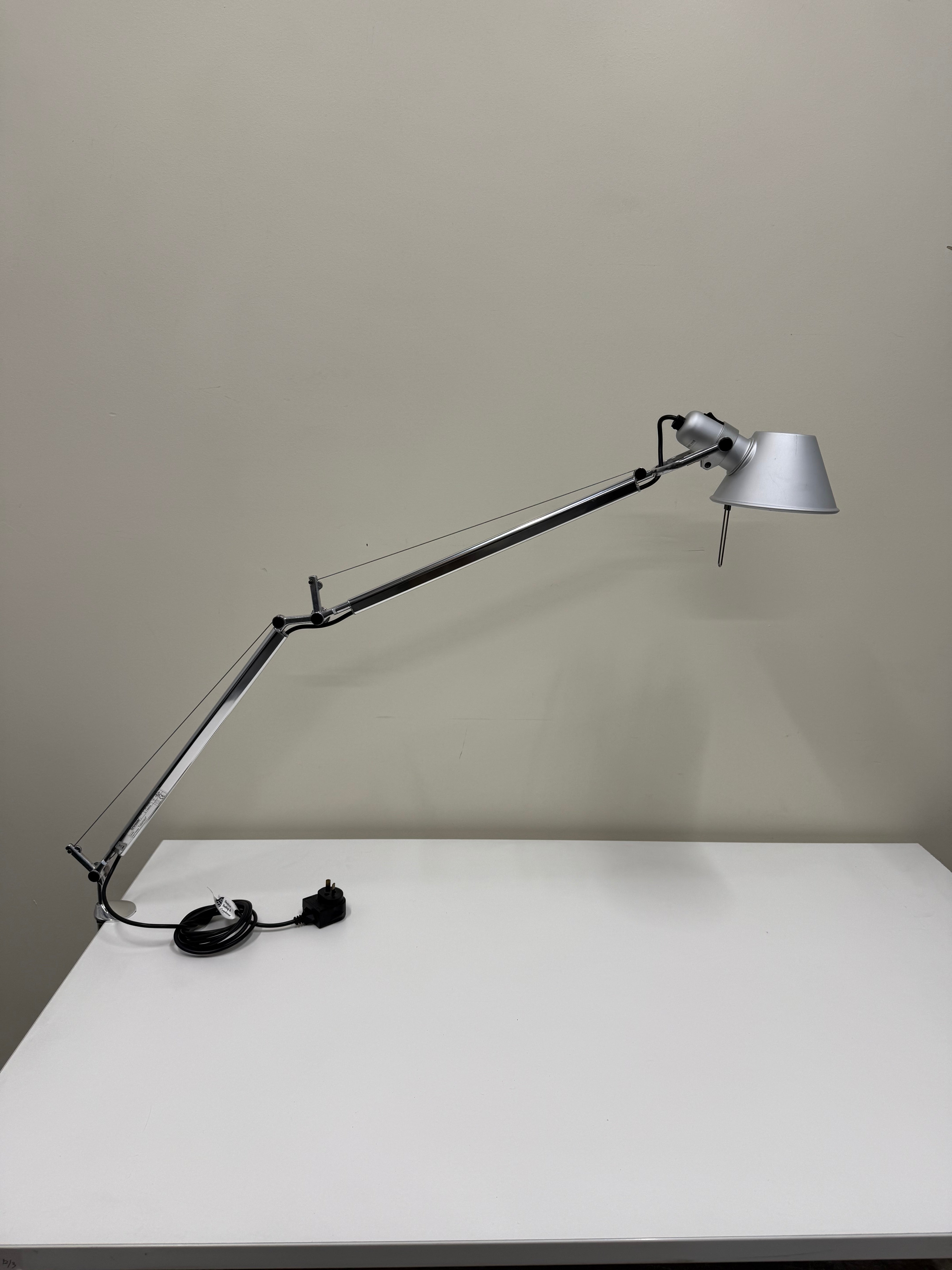 Tolomeo Desk Lamp for Artemide by De Lucchi and Fassina  – Desk Clamp Version