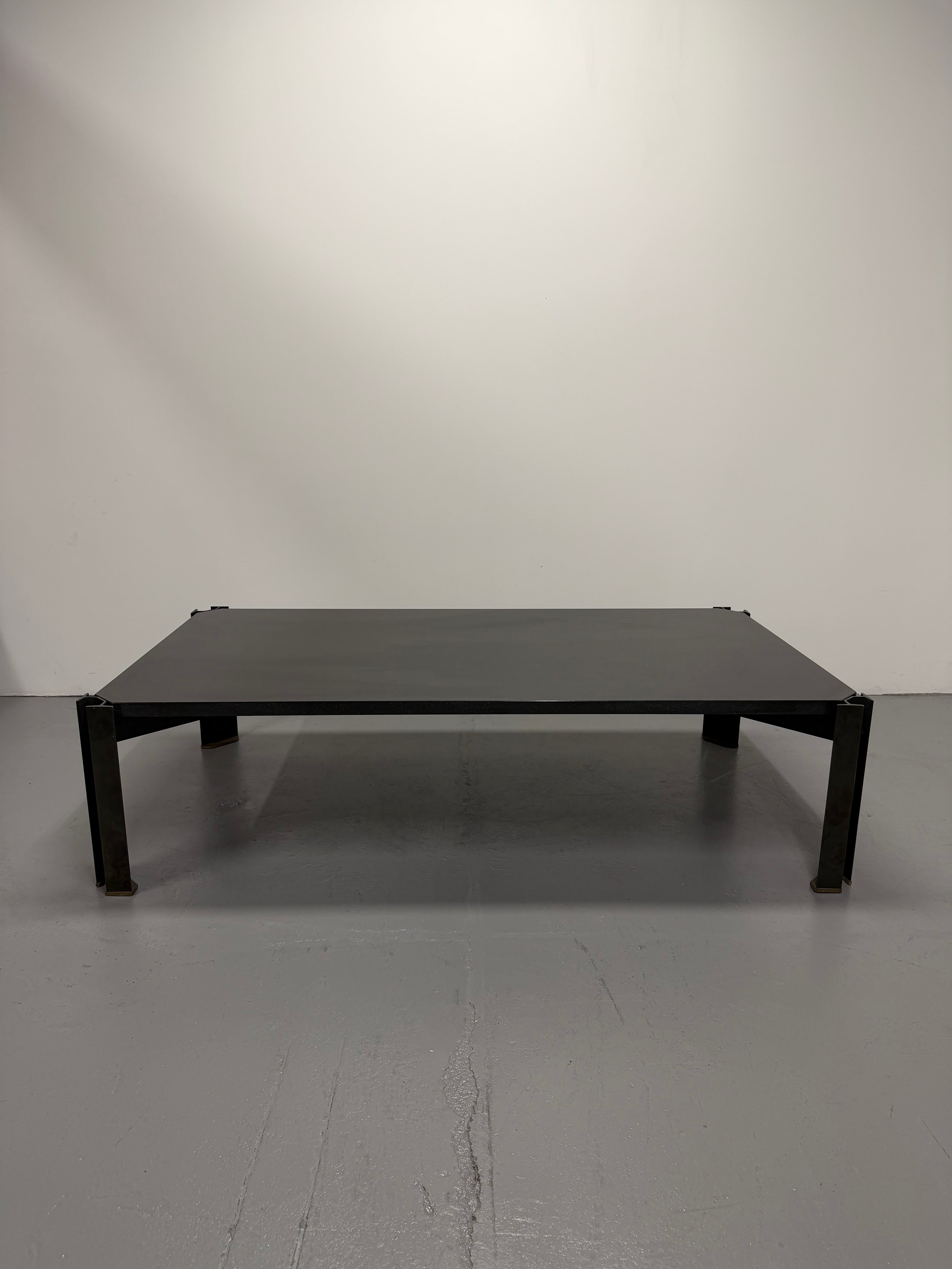 RARE Tecno Coffee Table by Osvaldo Borsani – 1970s Italian Modernist Design