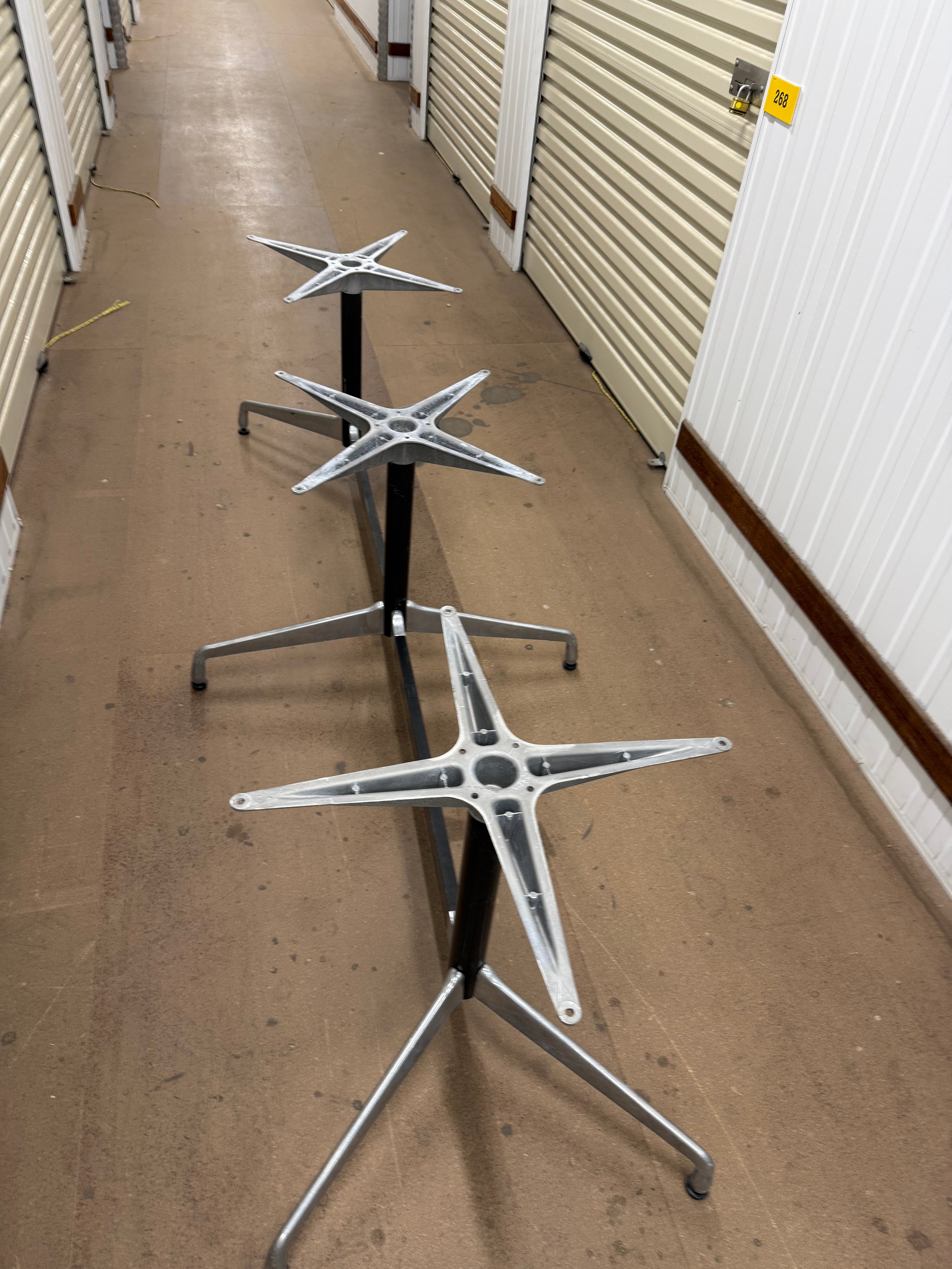 Original Herman Miller Eames 3-Segment Table Base / Meeting Table