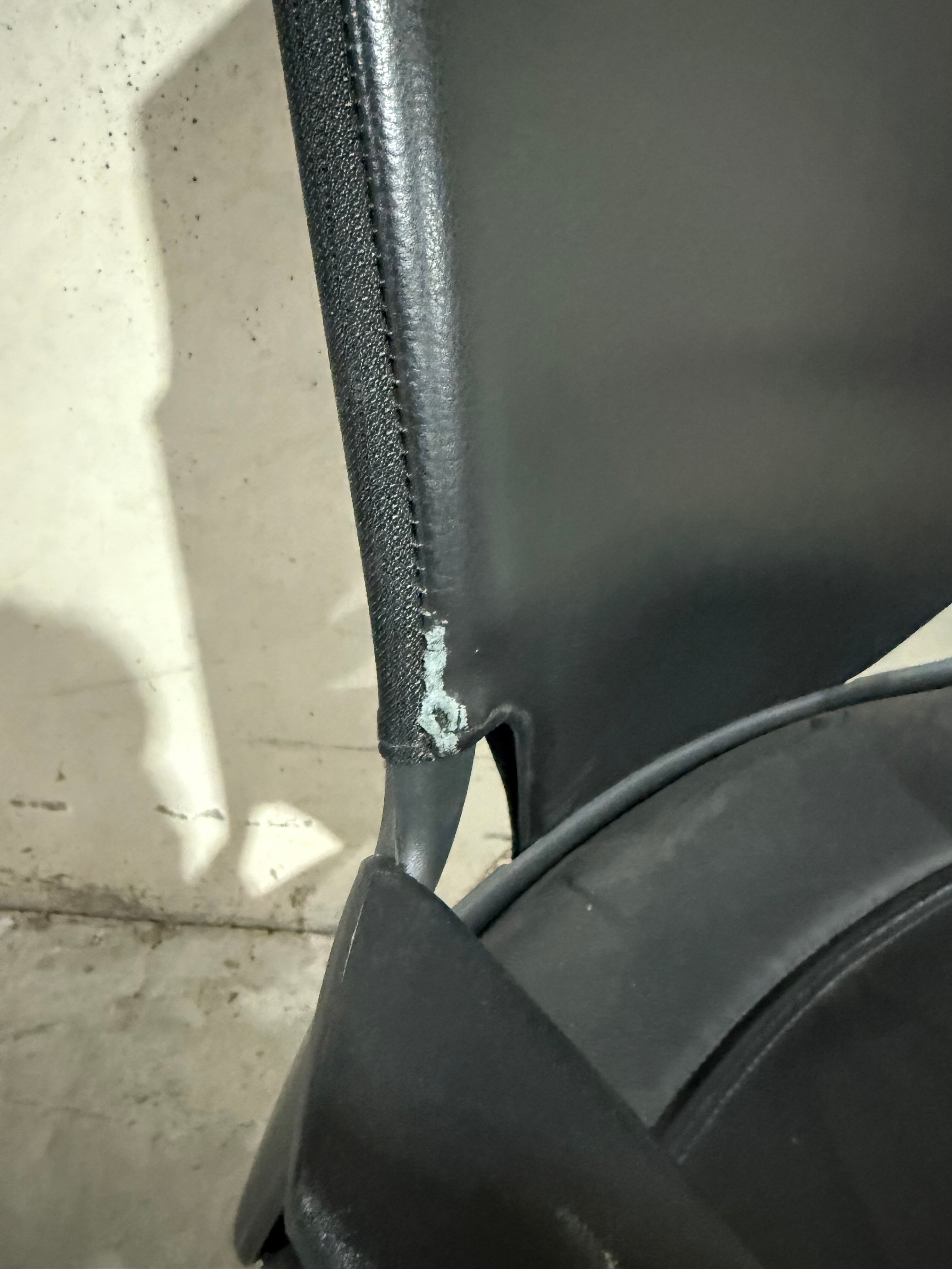 Wilkhahn Modus Executive Chair High Back - Black Leather