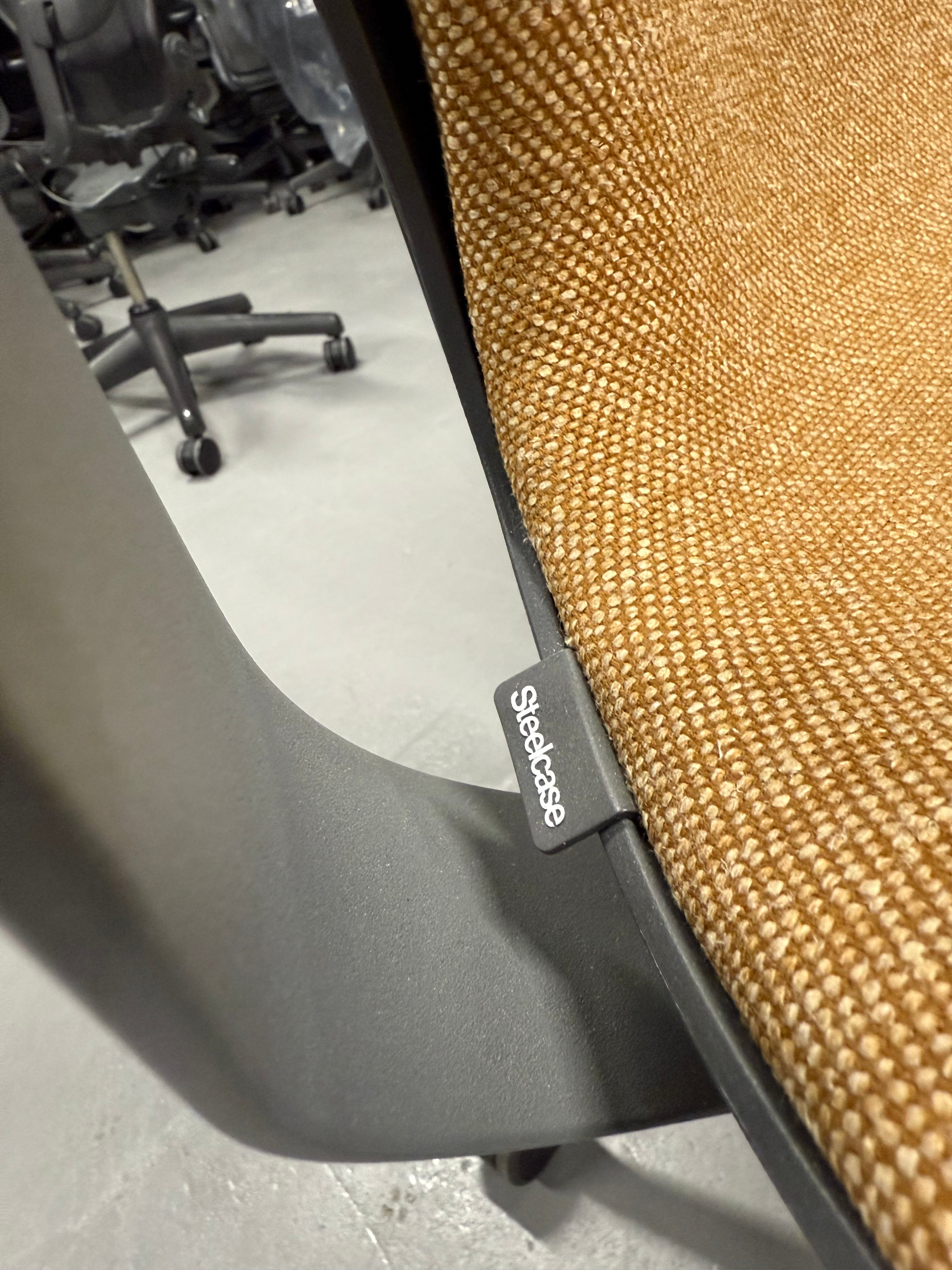 Steelcase SILQ Ergonomic Office Chair – Yellow Fabric
