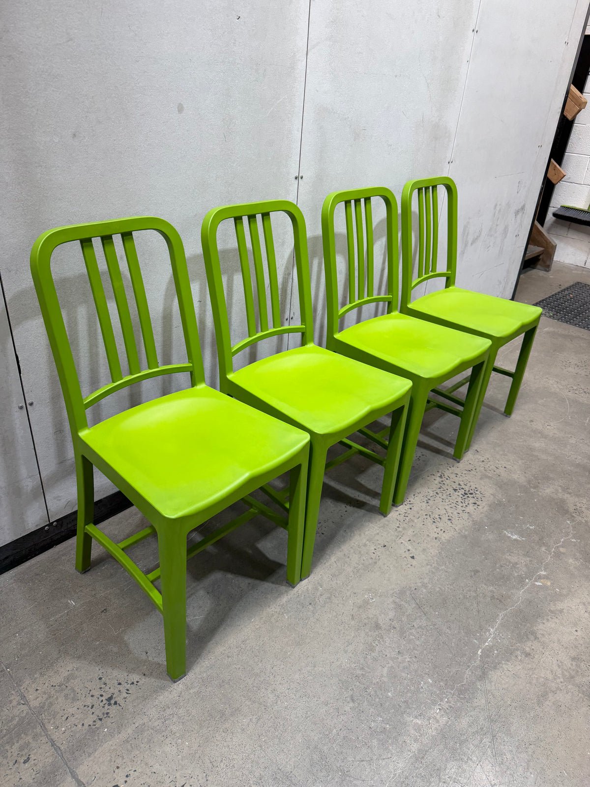Emeco 111 Navy Chair – Green | Coca-Cola Edition