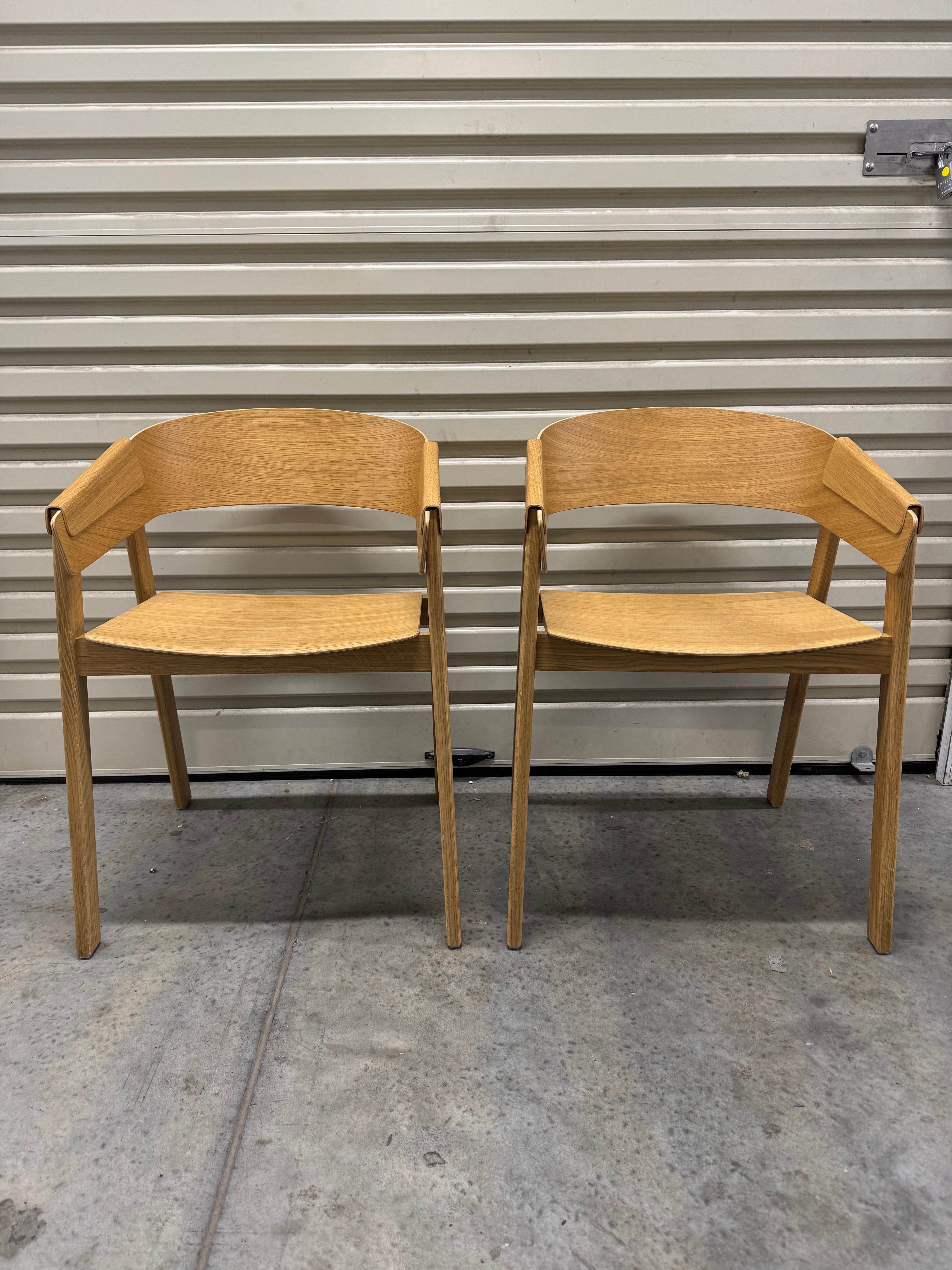 Muuto Cover Armchair Chair – Scandinavian Elegance and Comfort (Set of 2)