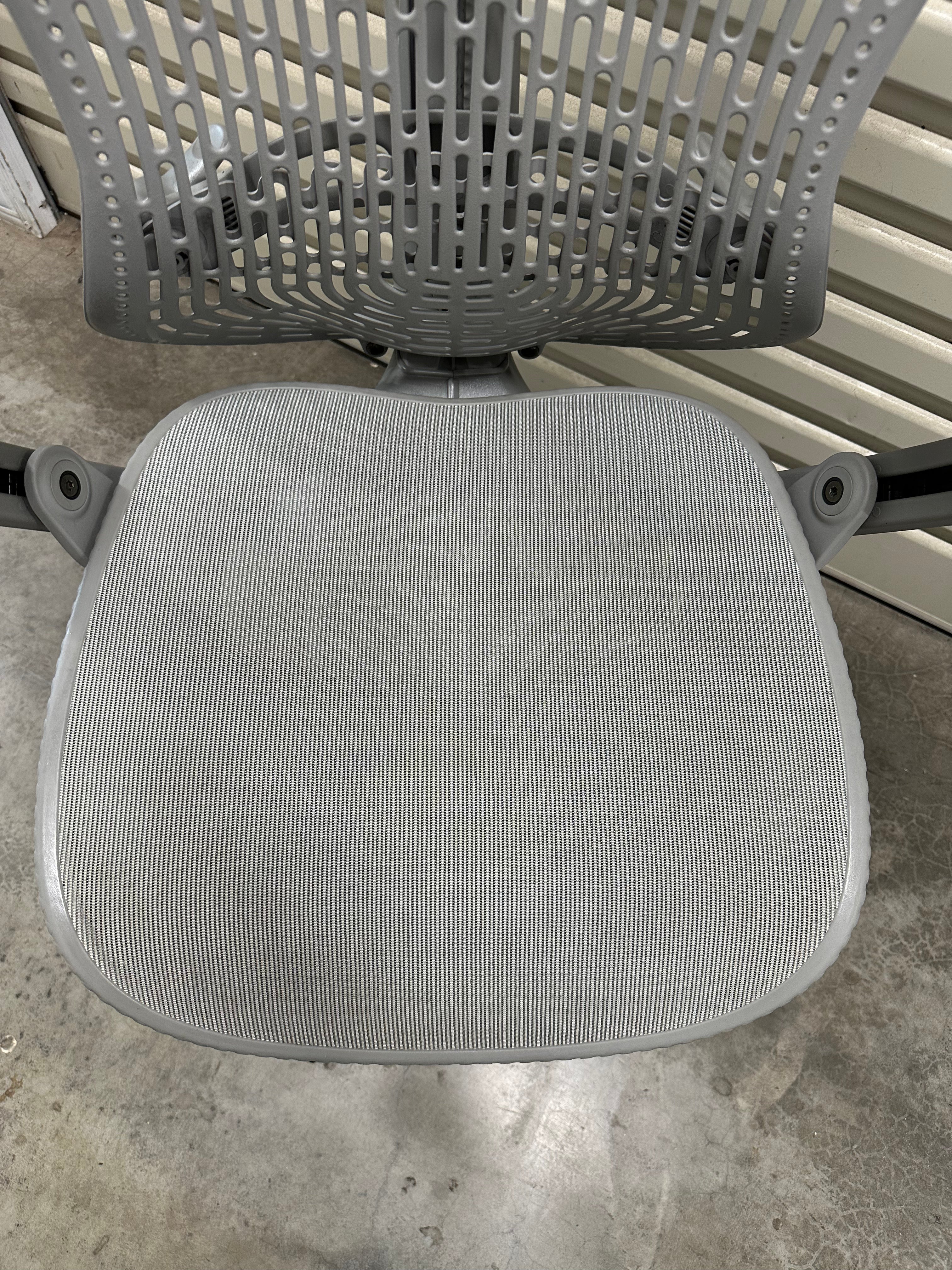 Herman Miller Mirra Office Chair with Armrest - Grey