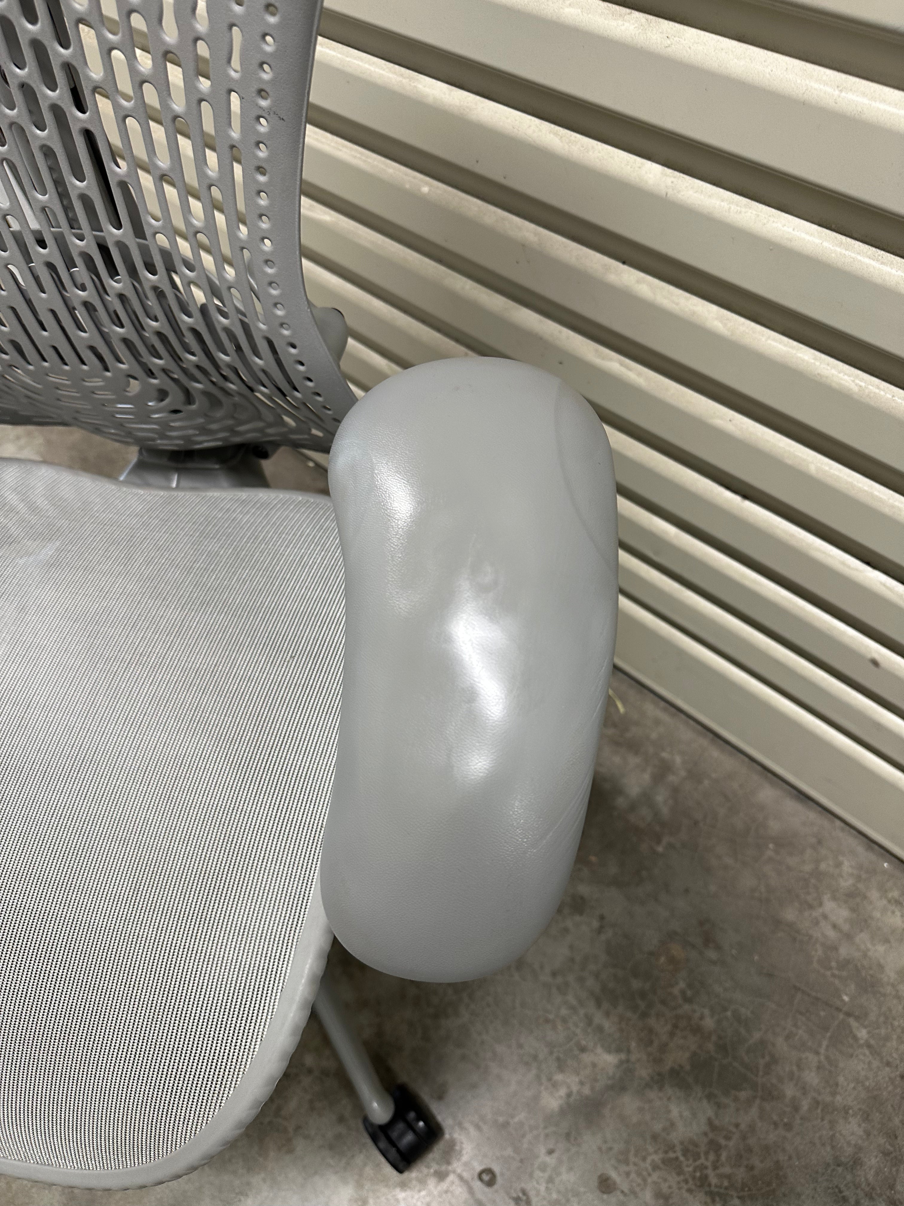 Herman Miller Mirra Office Chair with Armrest - Grey