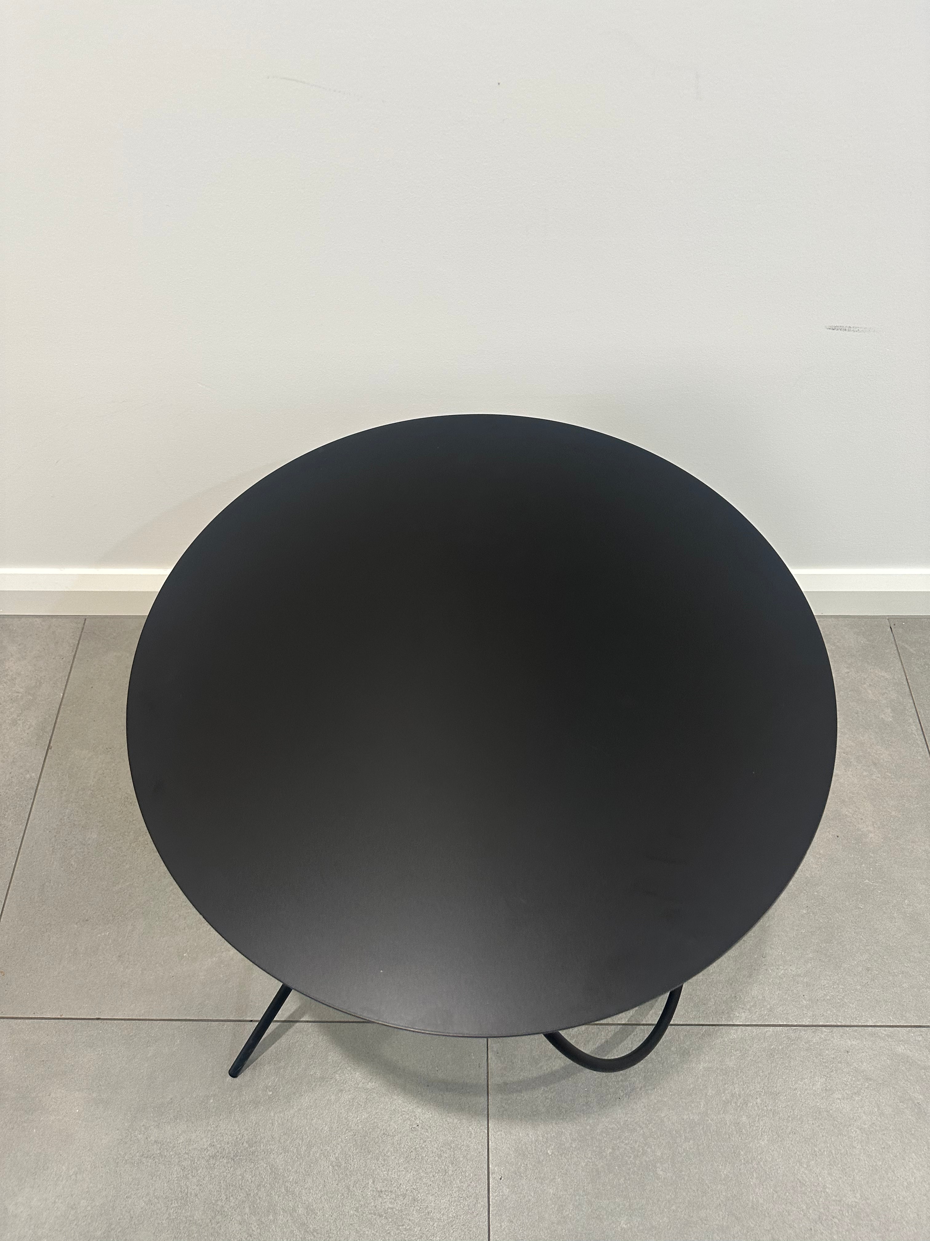Bamba Sculpture Table, Black by Pedro Paulo - Venzon for Viccarbe