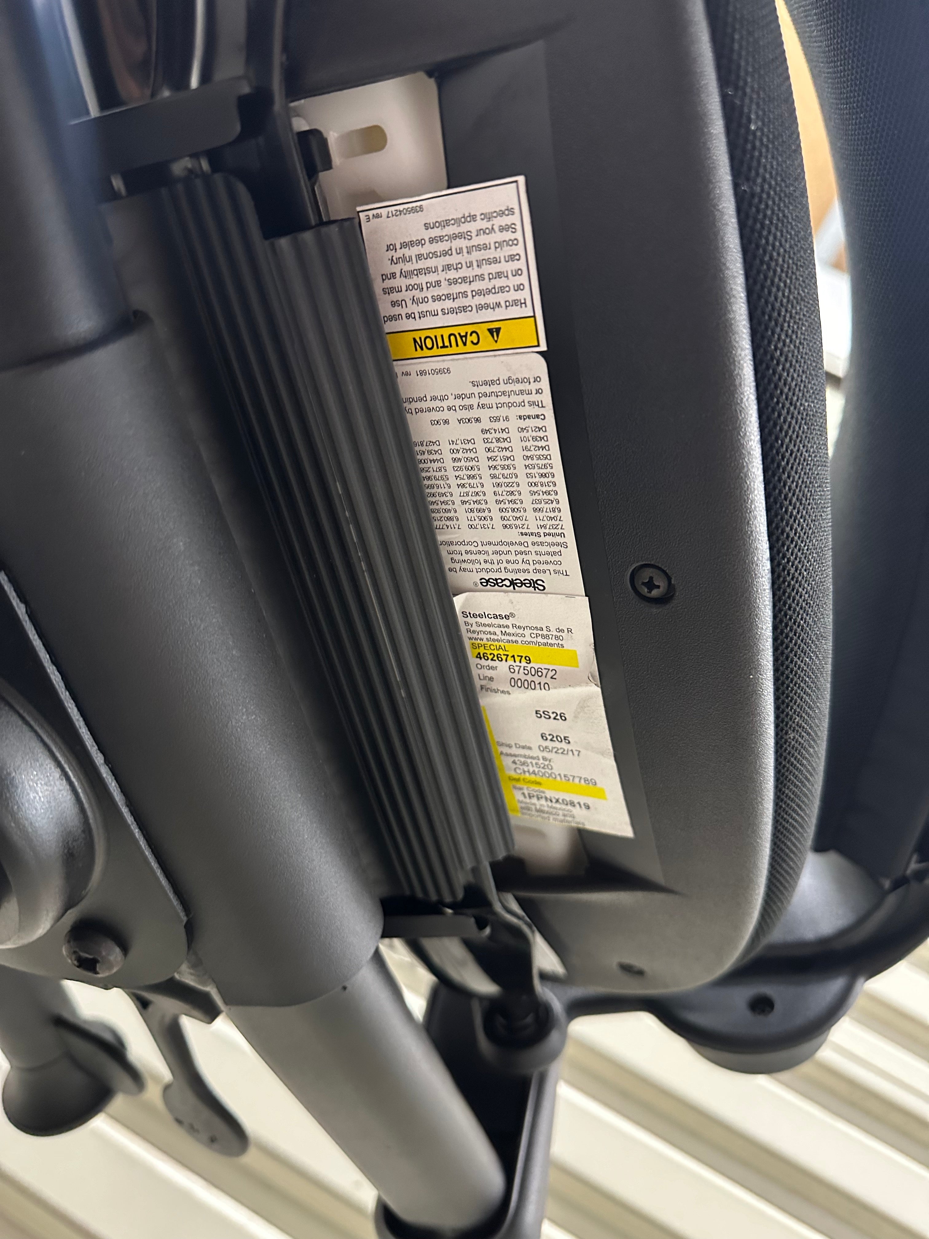 Steelcase Leap V2 Fully Adjustable Drafting Stool