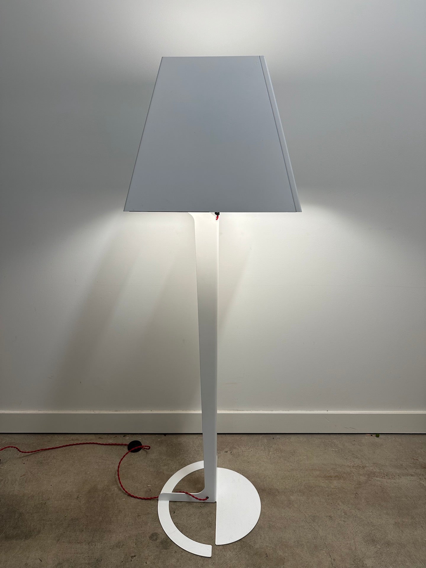 RARE Established & Sons Fold Floor Lamp - White