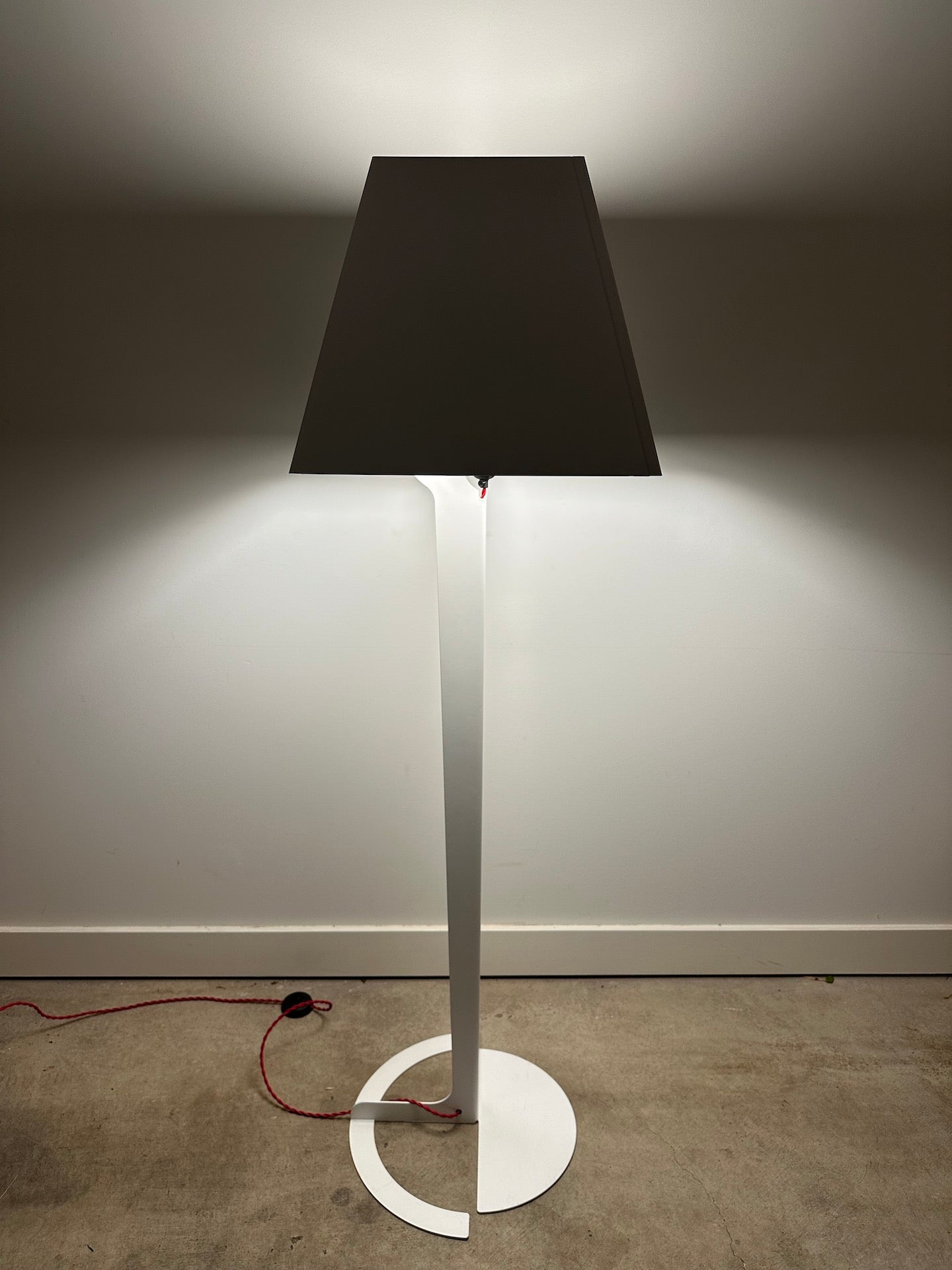 RARE Established & Sons Fold Floor Lamp - White