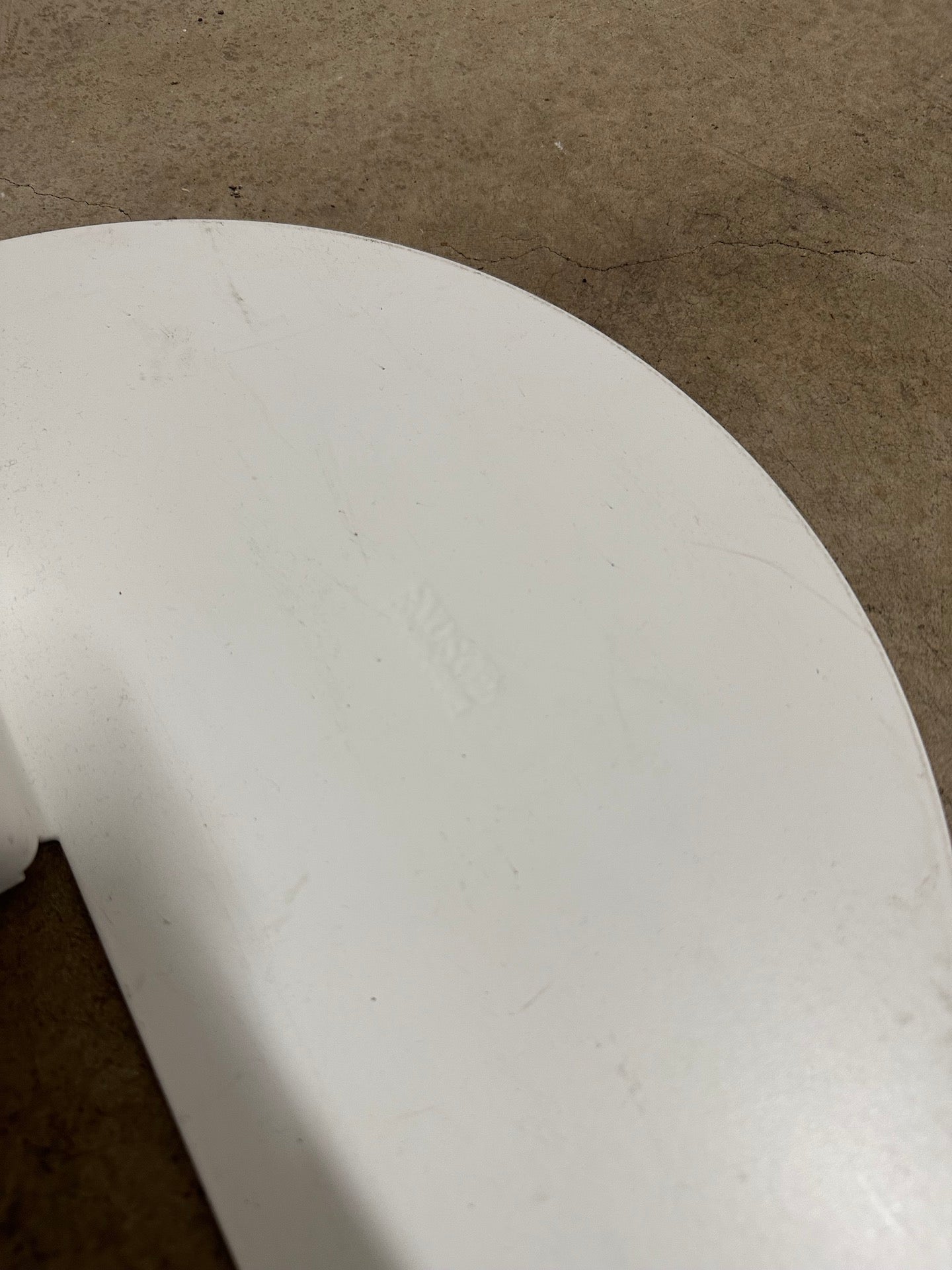 RARE Established & Sons Fold Floor Lamp - White