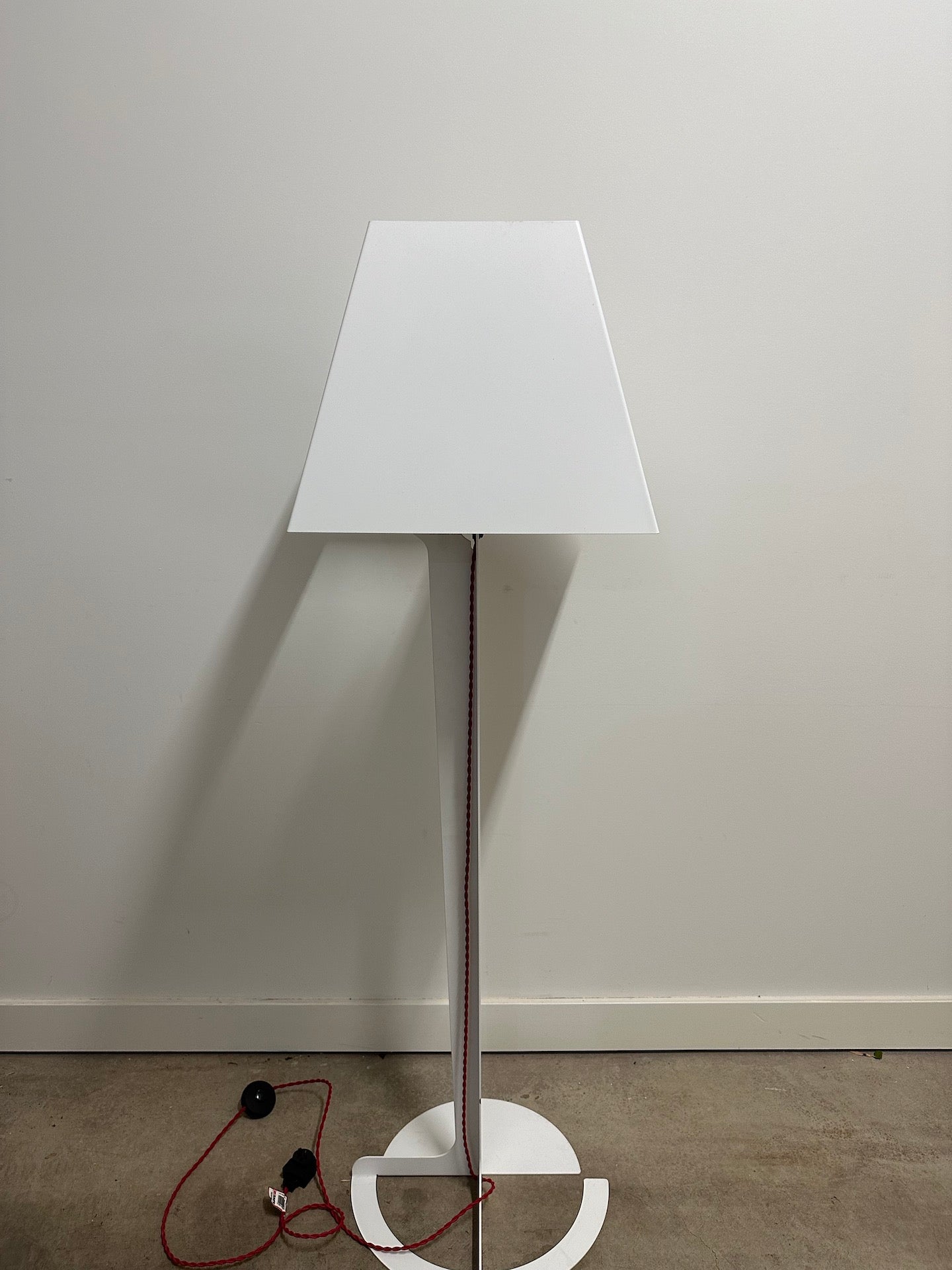 RARE Established & Sons Fold Floor Lamp - White