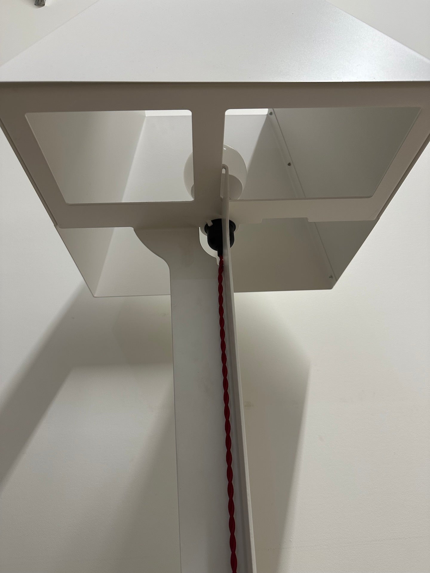 RARE Established & Sons Fold Floor Lamp - White