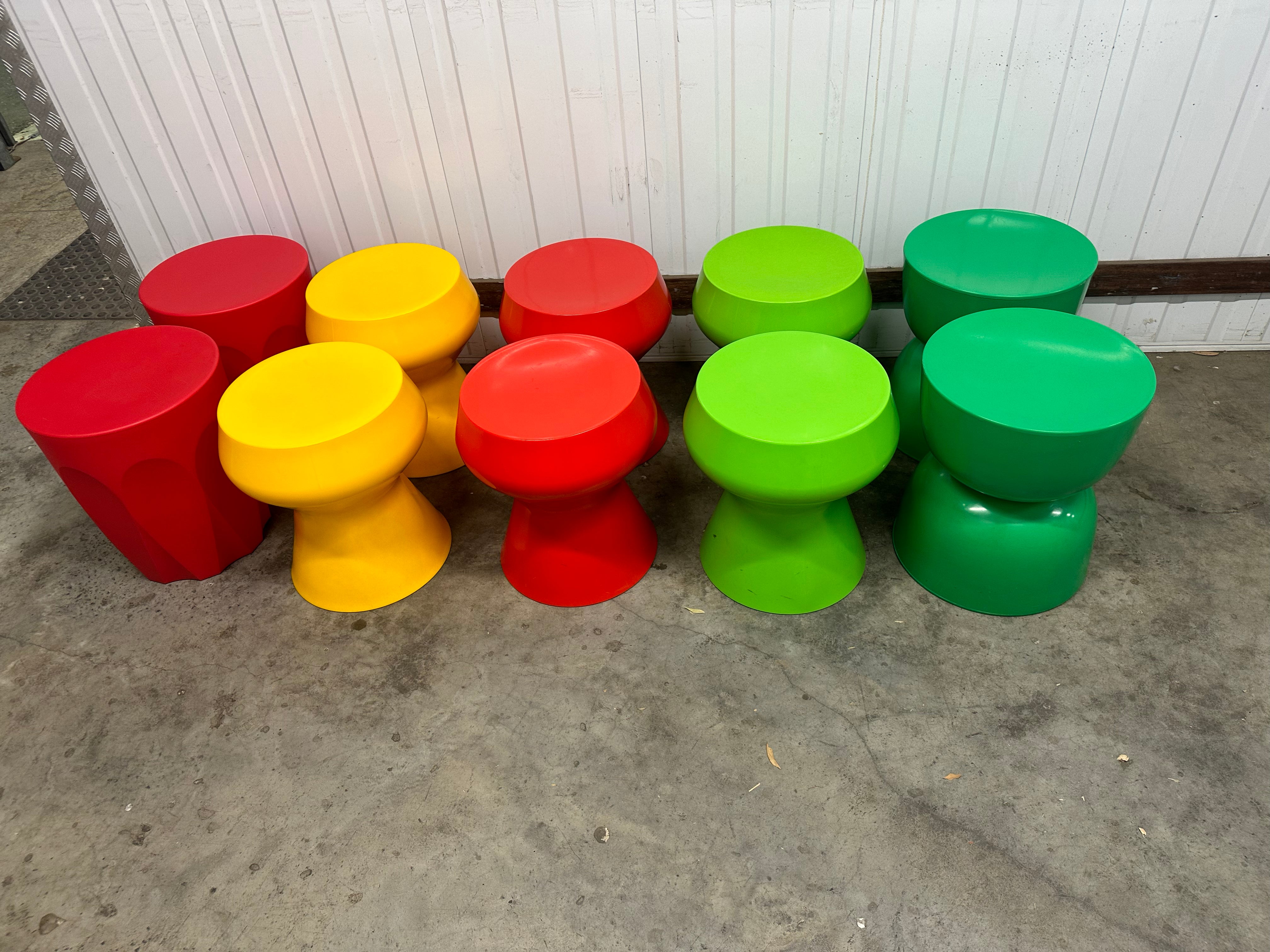 Korban Flaubert Swell Side table/Stool - Yellow