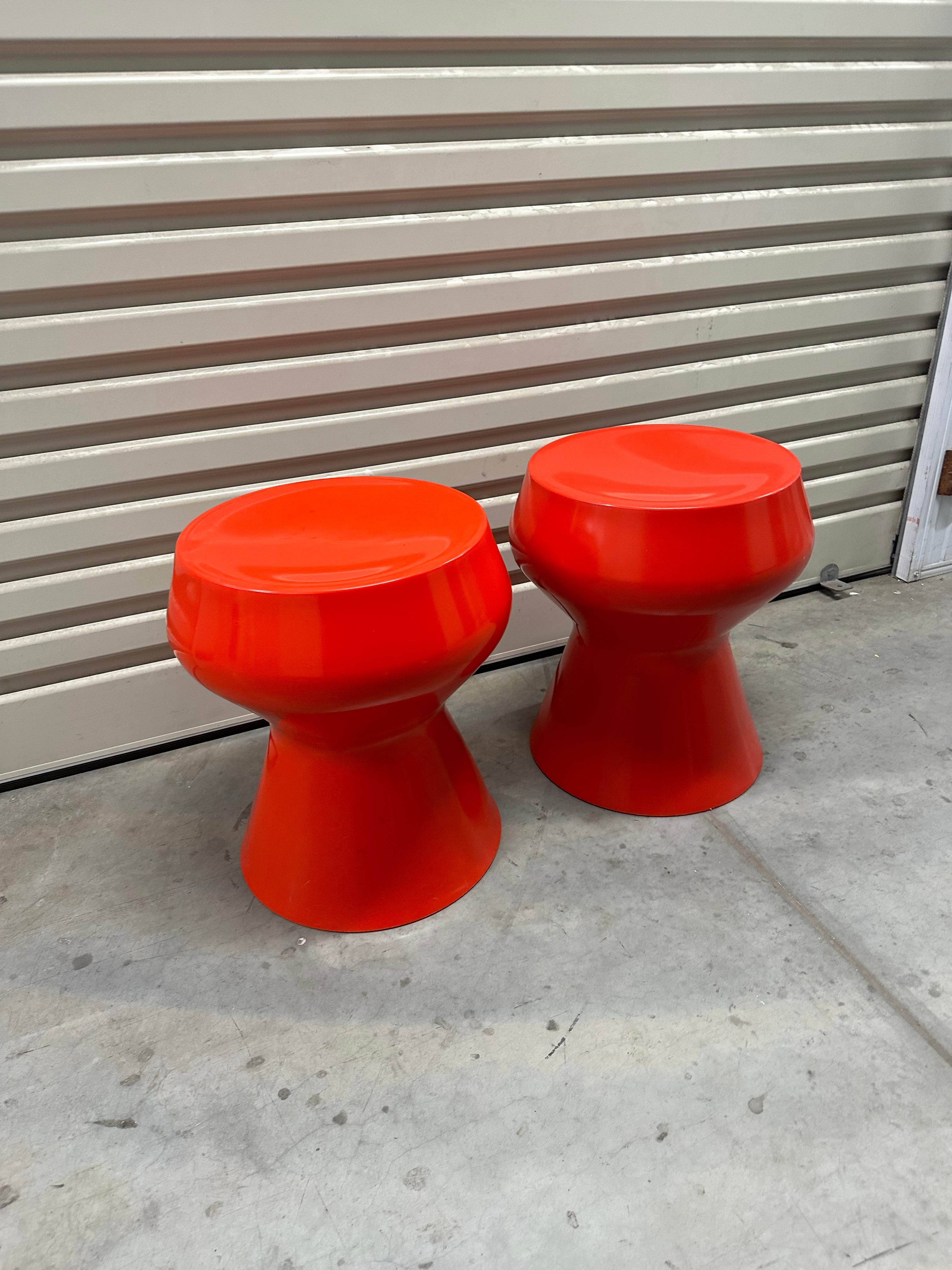 Korban Flaubert Swell Side table/Stool - Red