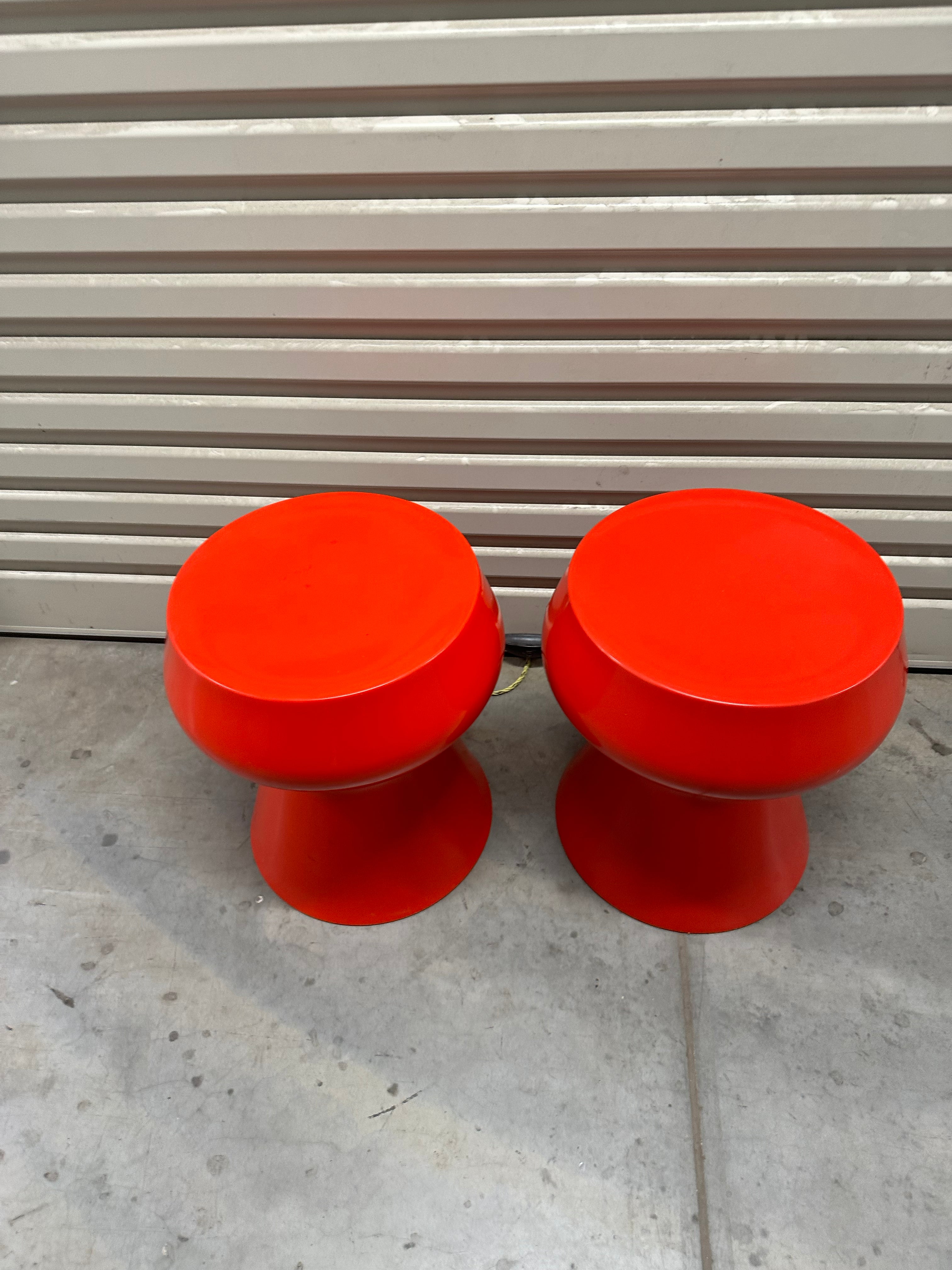 Korban Flaubert Swell Side table/Stool - Red